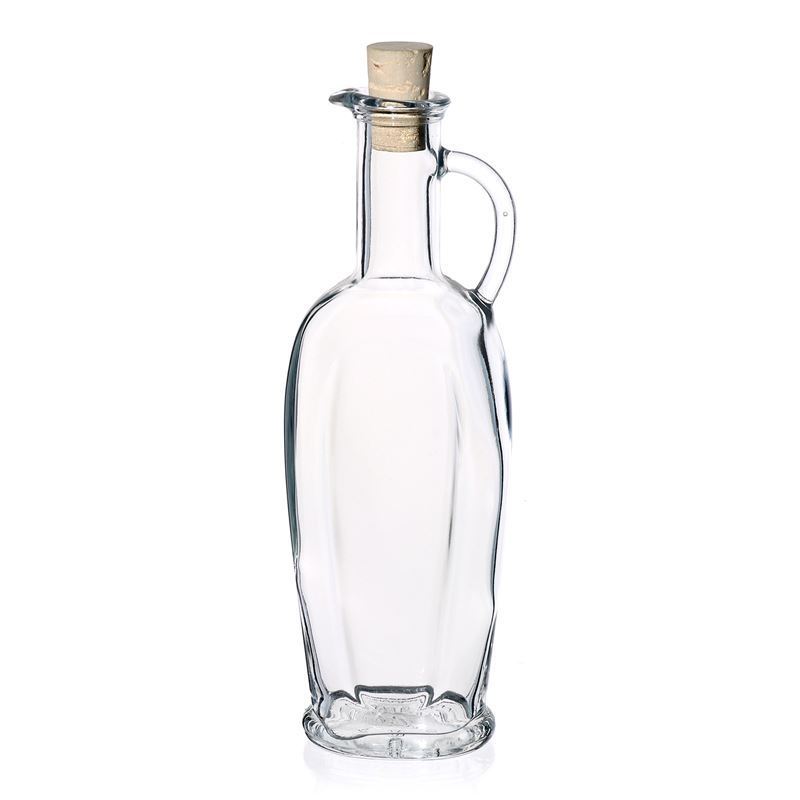 250 ml glasflaska 'Eleganta', oval, öppning: kork 250 ml glasflaska 'Eleganta', oval, öppning: kork