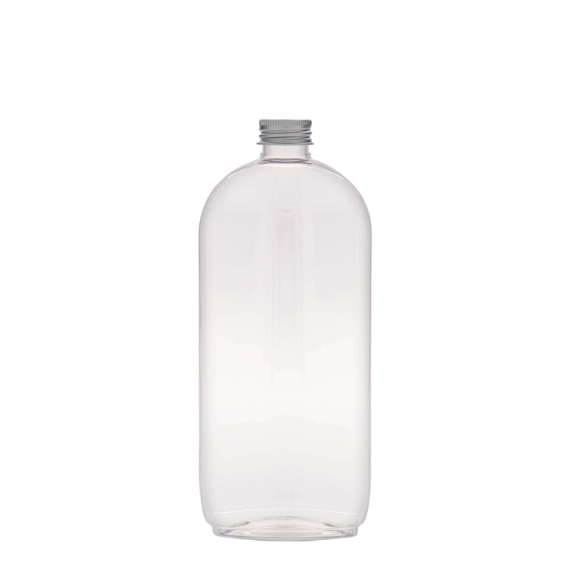 500 ml PET-flaska 'Iris', oval, plast, mynning: GPI 24/410