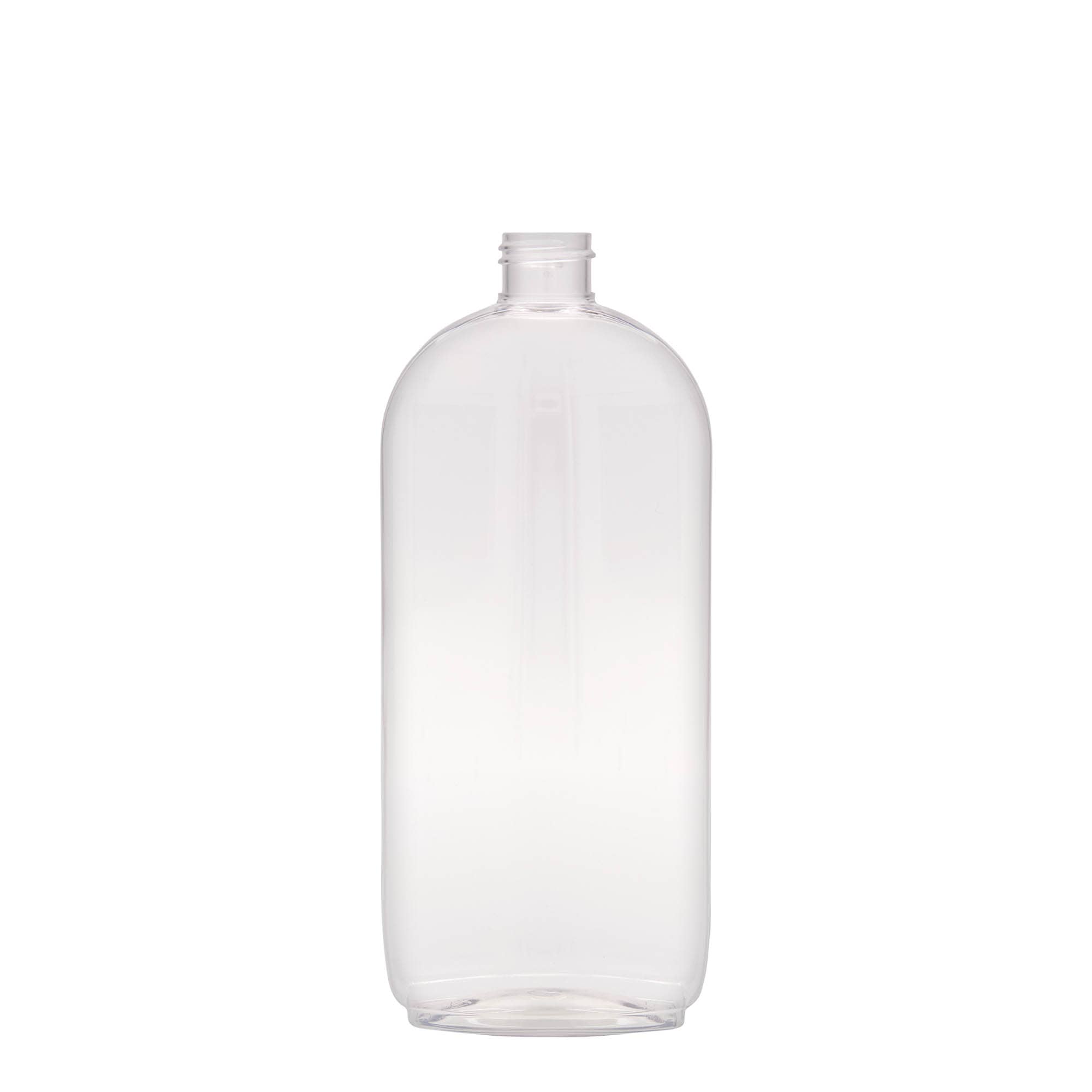 500 ml PET-flaska 'Iris', oval, plast, öppning: 24/410