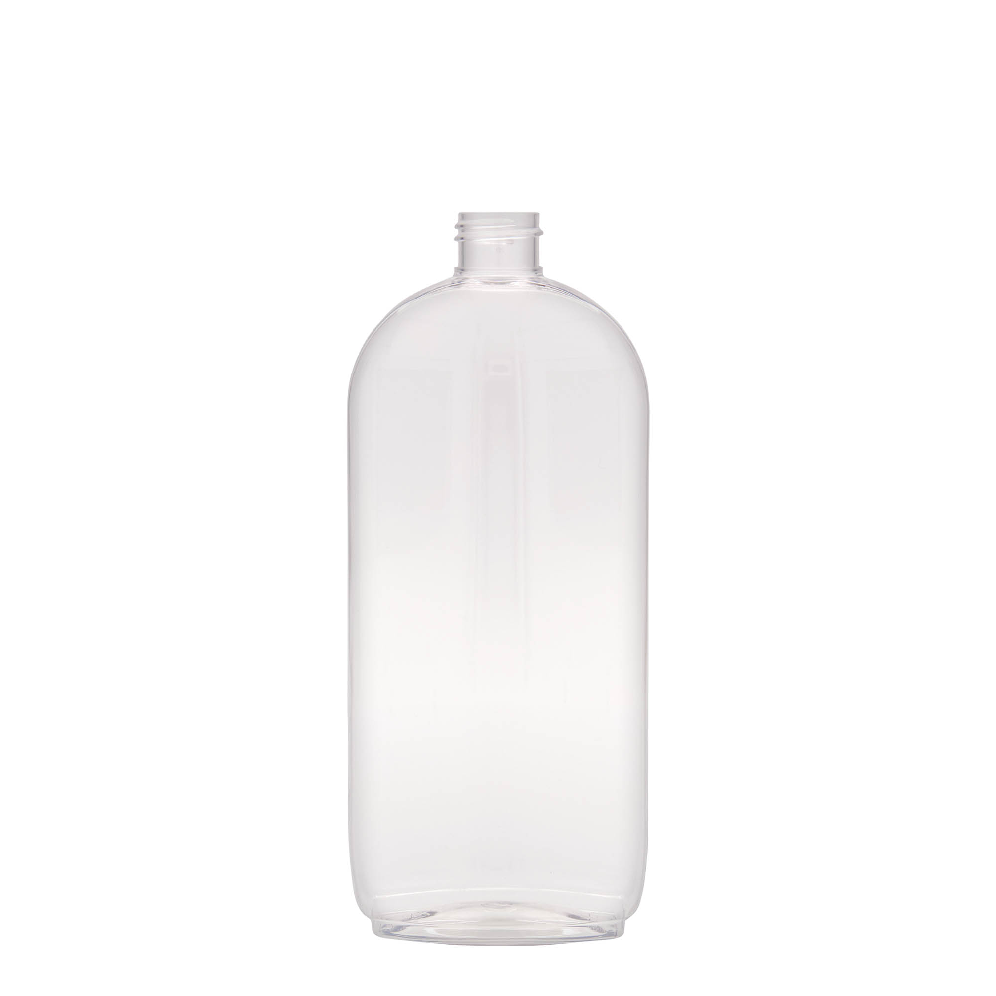 500 ml PET-flaska 'Iris', oval, plast, öppning: 24/410