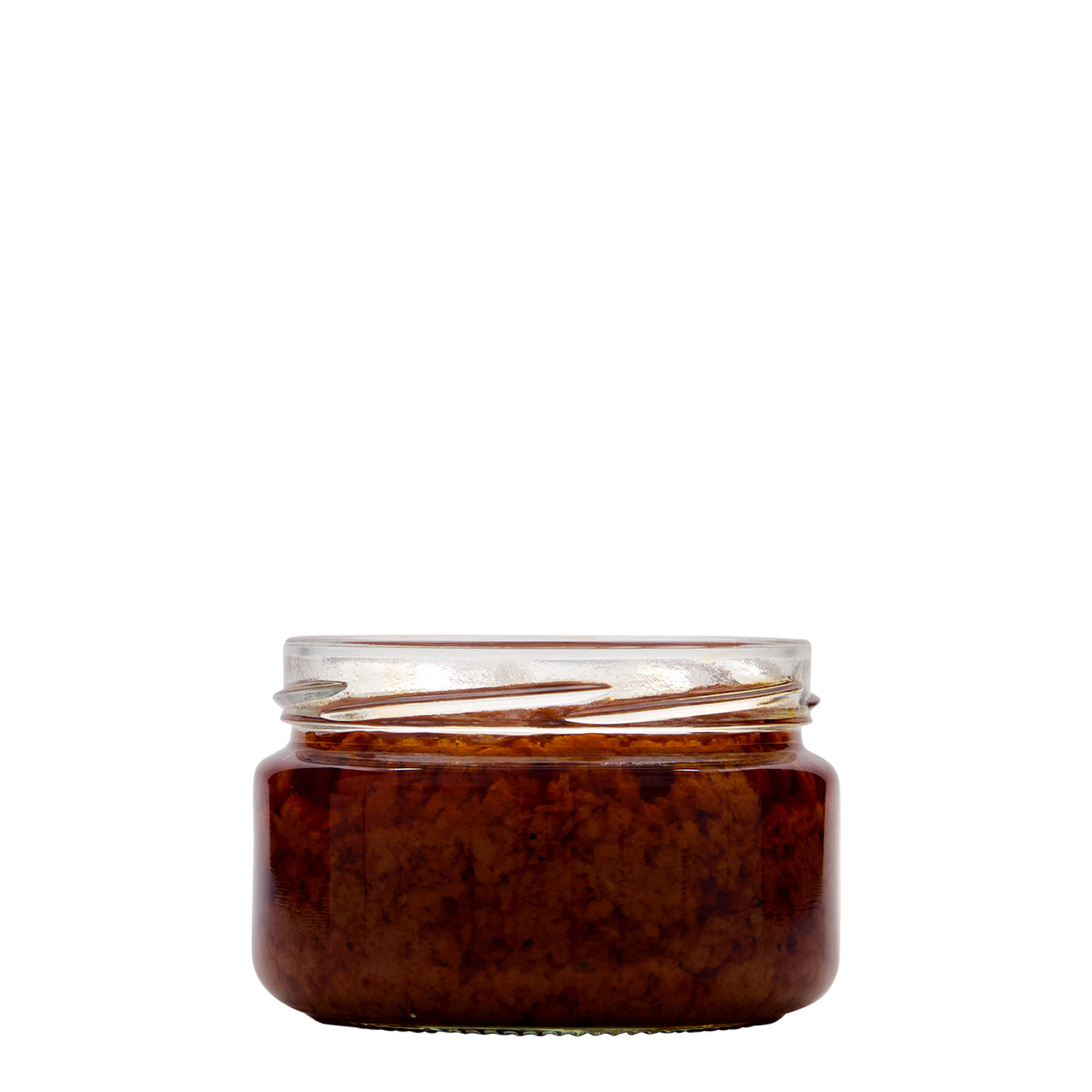 230 ml platt runt glas, öppning: twist-off (TO 82)