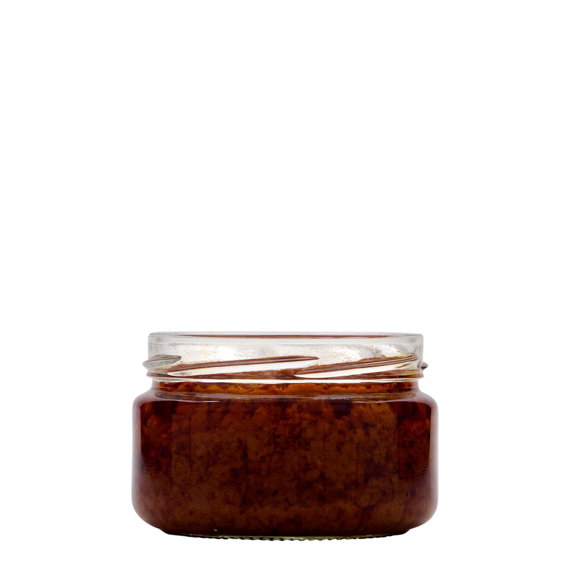 230 ml platt runt glas, öppning: twist-off (TO 82)