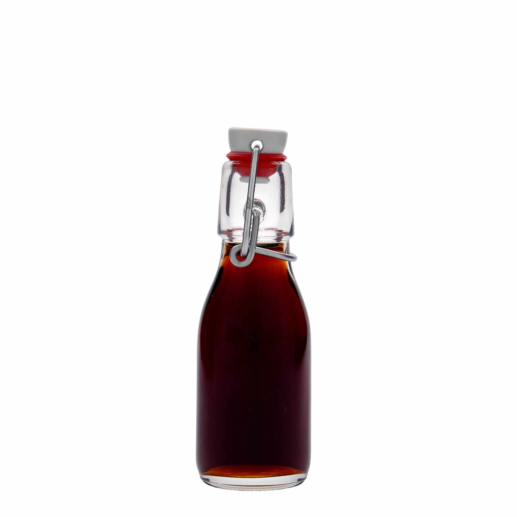 100 ml glasflaska 'Paul', öppning: bygelkork 100 ml glasflaska 'Paul', öppning: bygelkork