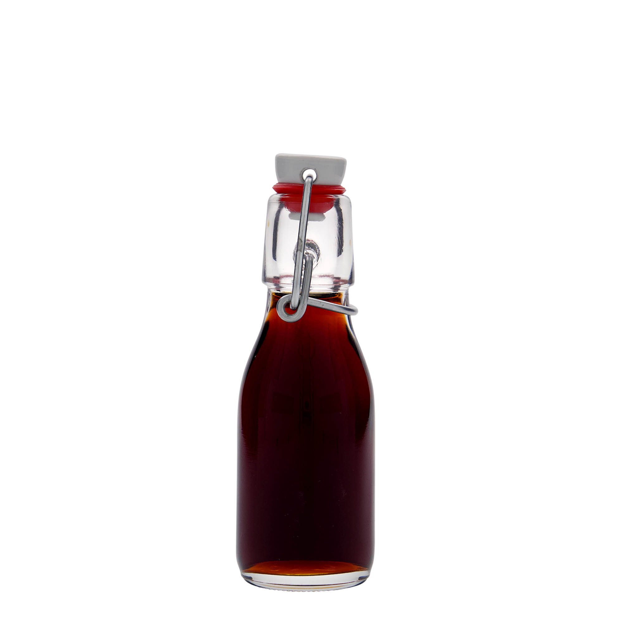 100 ml glasflaska 'Paul', öppning: bygelkork 100 ml glasflaska 'Paul', öppning: bygelkork