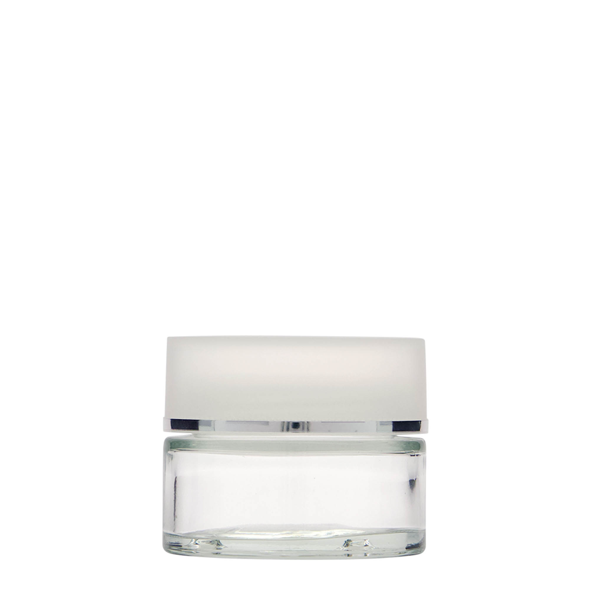 50 ml burk 'Clear Edition', glas, öppning: skruvlock