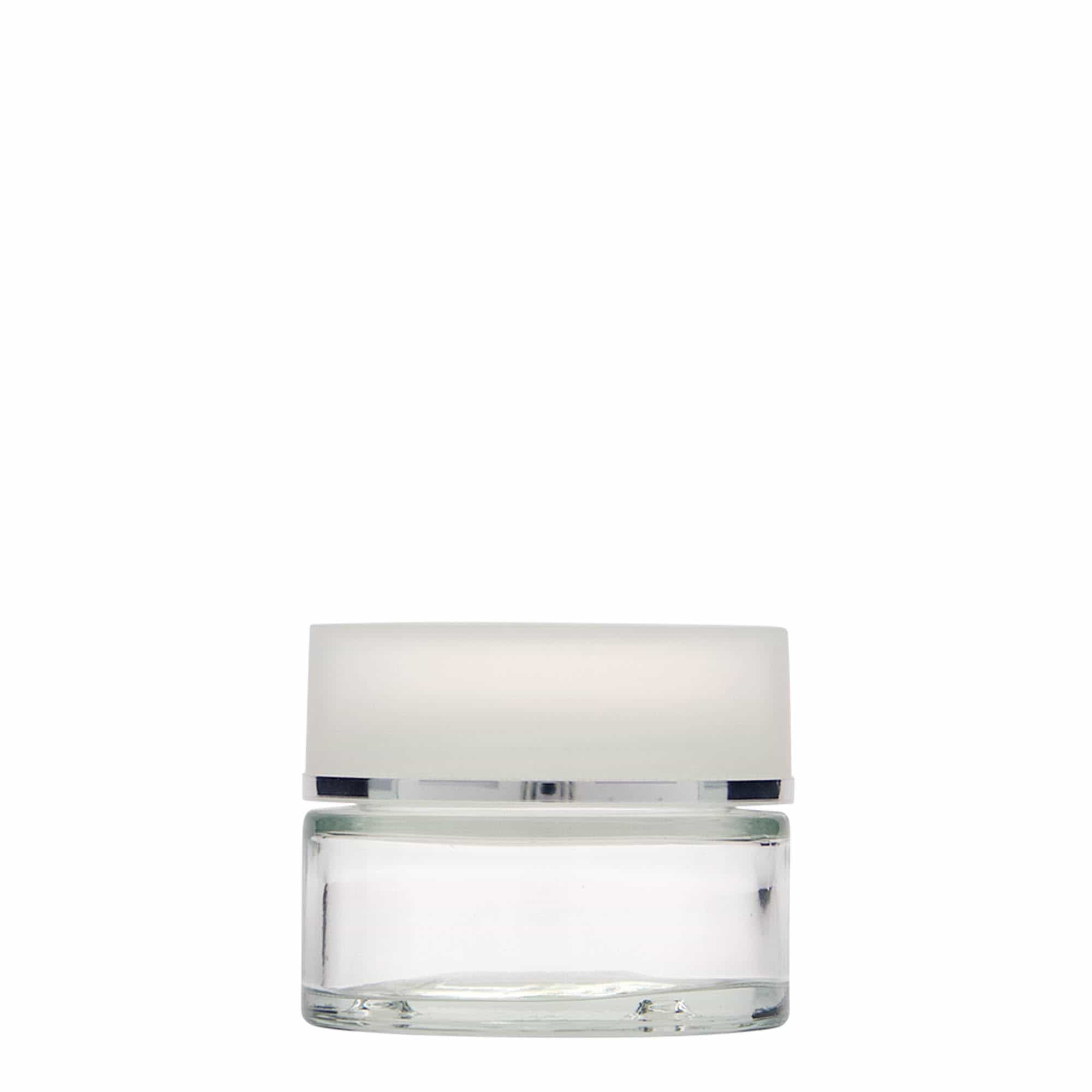 50 ml burk 'Clear Edition', glas, öppning: skruvlock