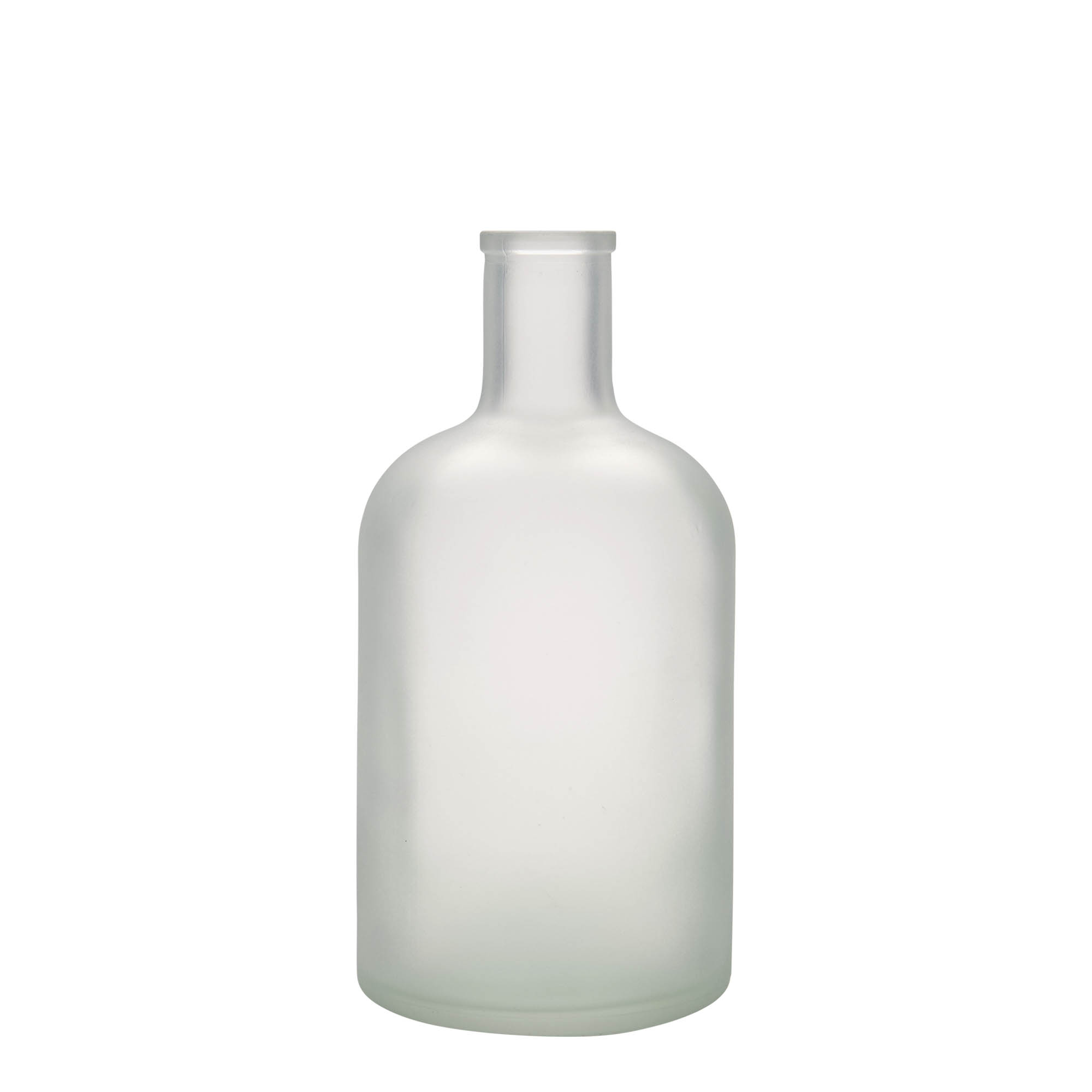 700 ml glasflaska 'Gerardino', frostad, öppning: kork