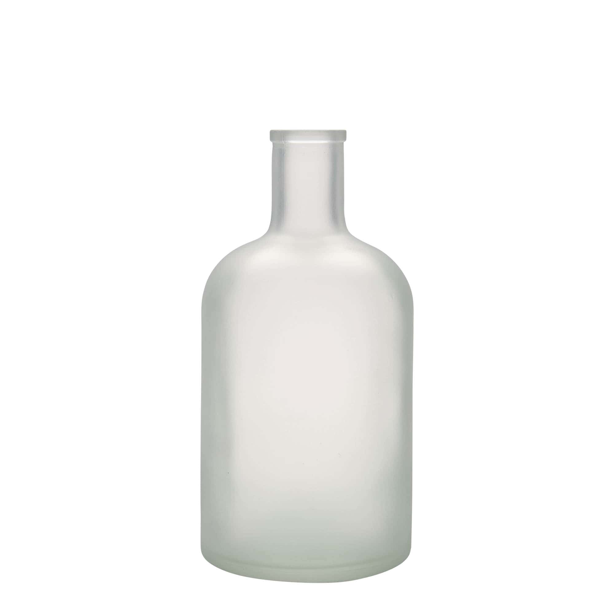 700 ml glasflaska 'Gerardino', frostad, öppning: kork