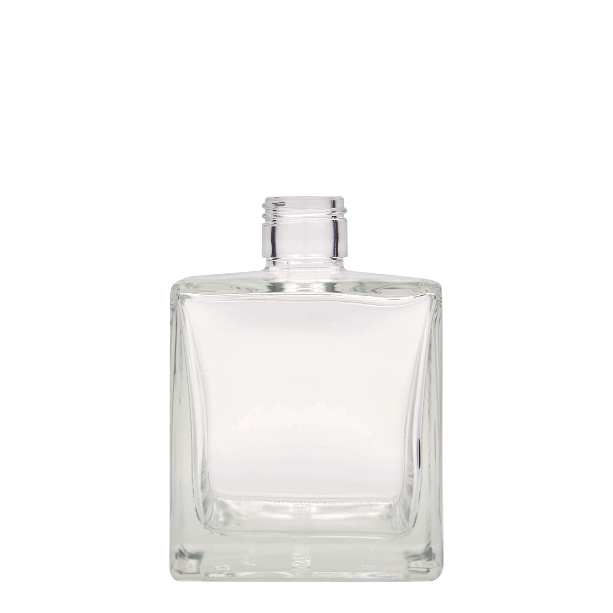 500 ml glasflaska 'Cube', kvadratisk, mynning: PP 31,5 500 ml glasflaska 'Cube', kvadratisk, mynning: PP 31,5