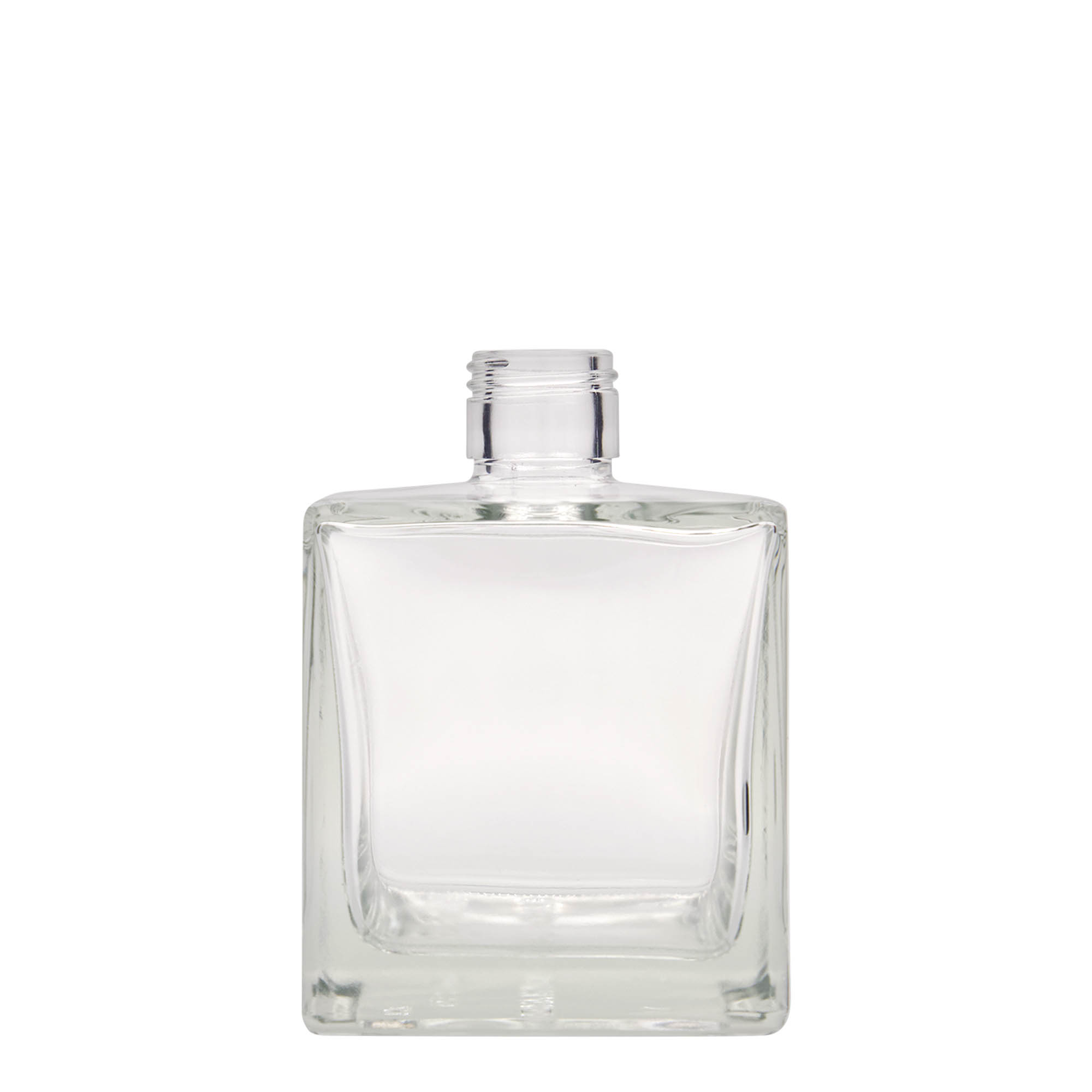 500 ml glasflaska 'Cube', kvadratisk, mynning: PP 31,5 500 ml glasflaska 'Cube', kvadratisk, mynning: PP 31,5