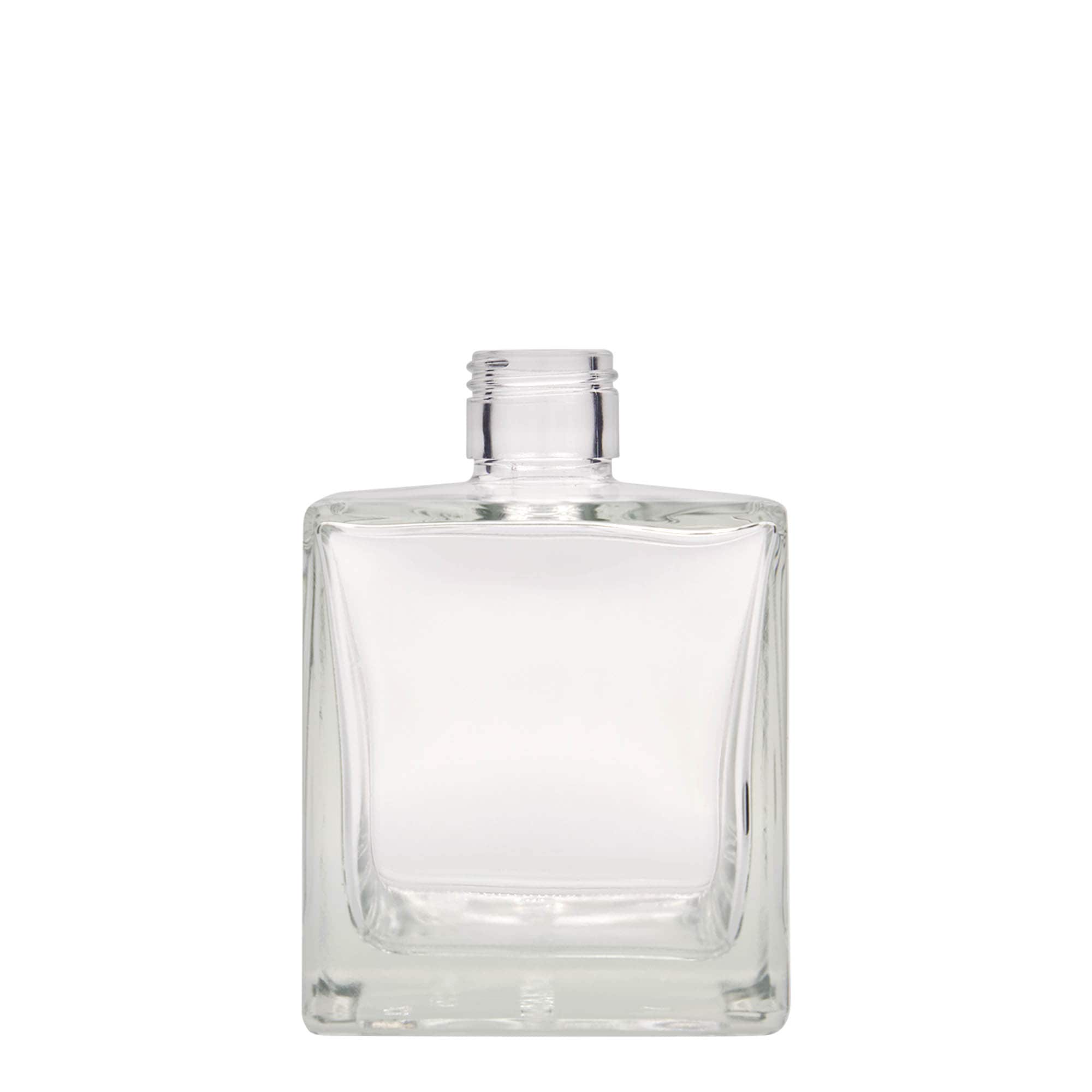 500 ml glasflaska 'Cube', kvadratisk, mynning: PP 31,5