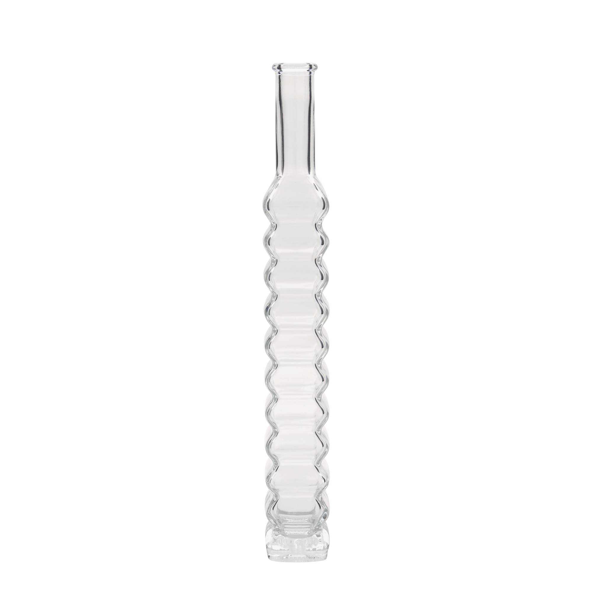 200 ml glasflaska 'Roma, fyrkantig, öppning: kork'