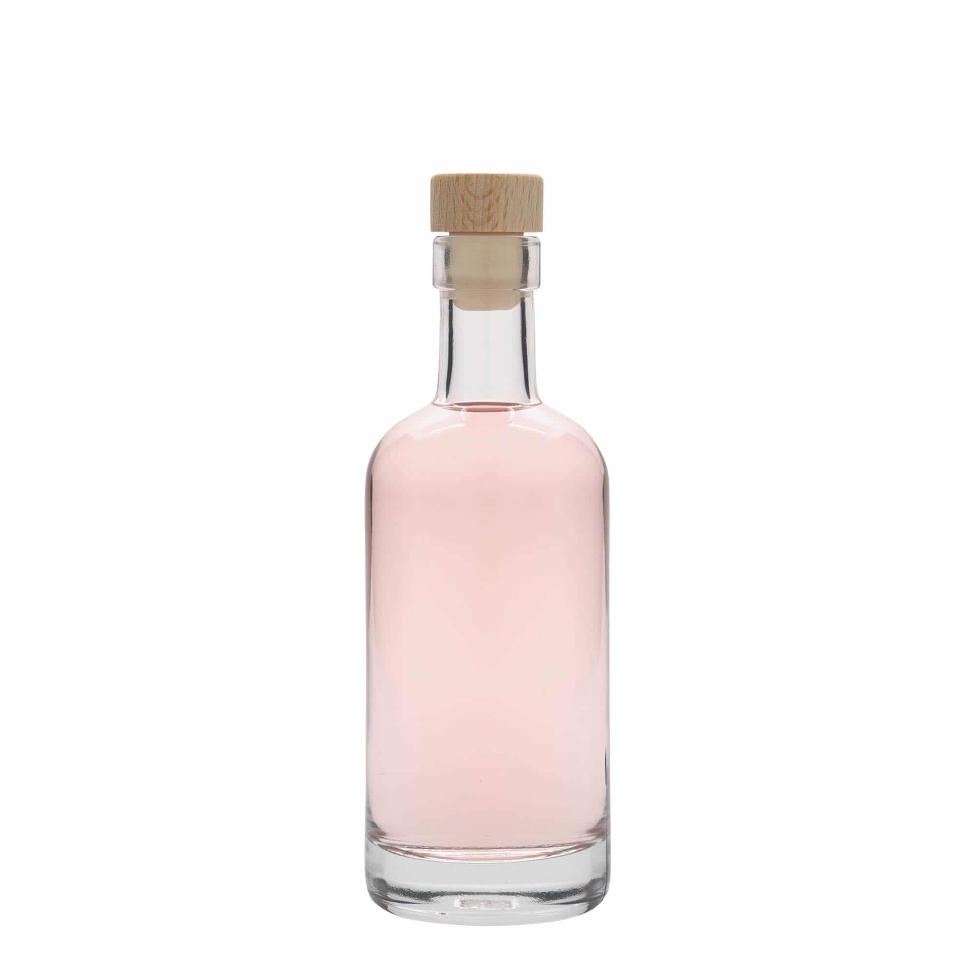 250 ml glasflaska 'Linea Uno', mynning: kork