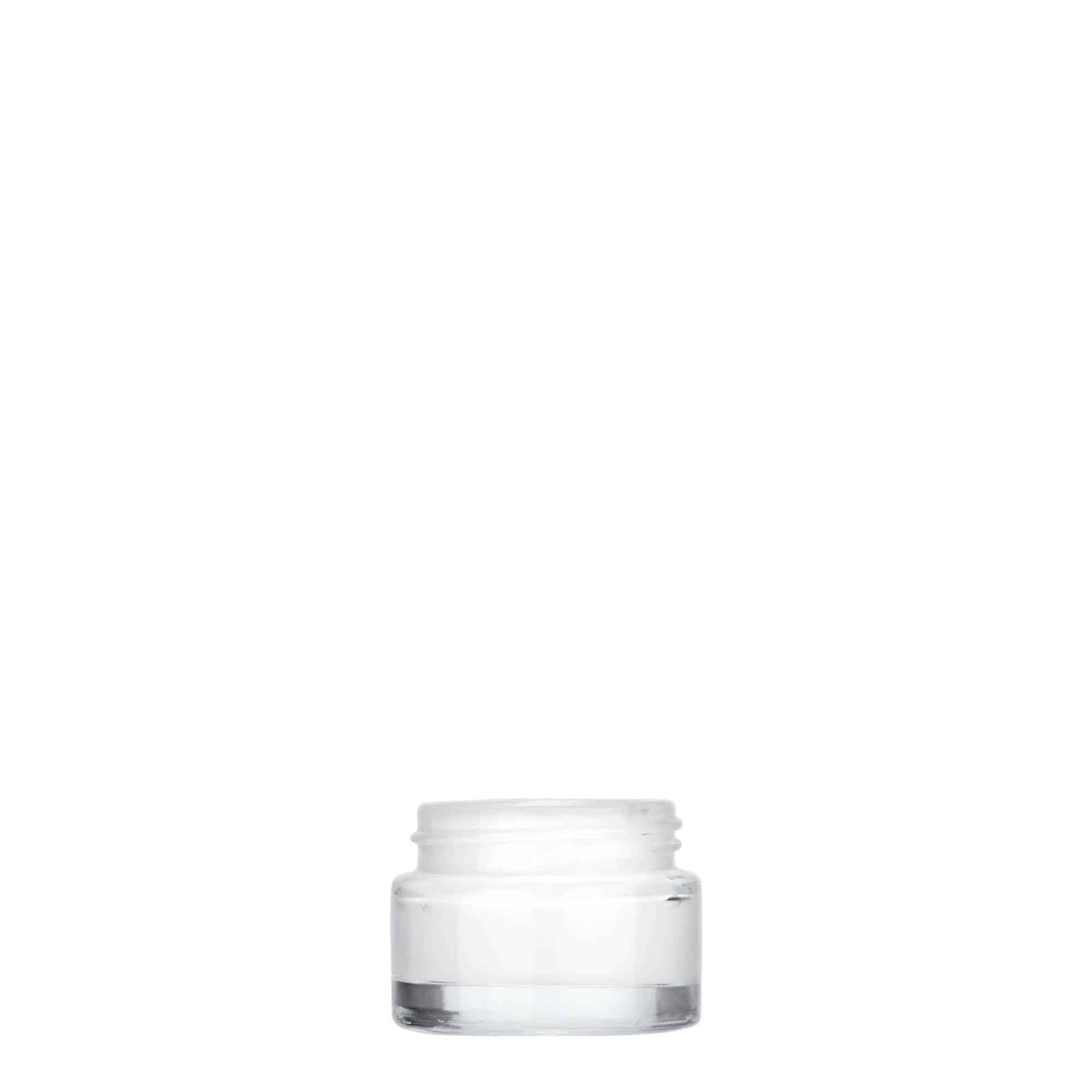 5 ml burk 'Beauty', glas, mynning: skruvkapsel