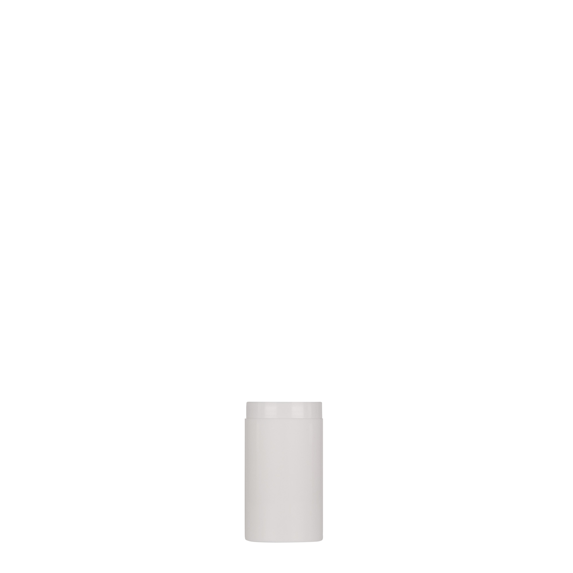 15 ml luftlös dispenser 'Micro', PP-plast, vit