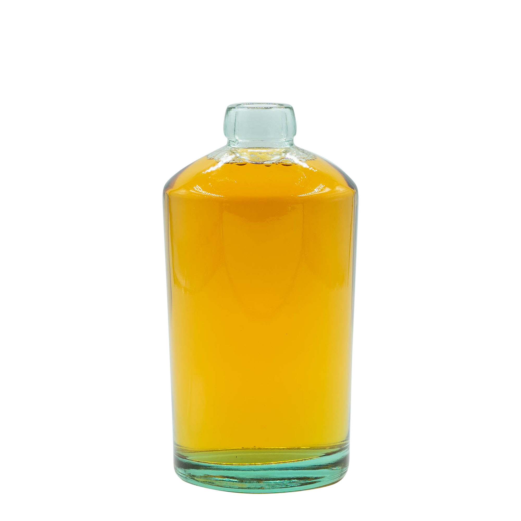 700 ml glasflaska 'Barrel', mynning: kork