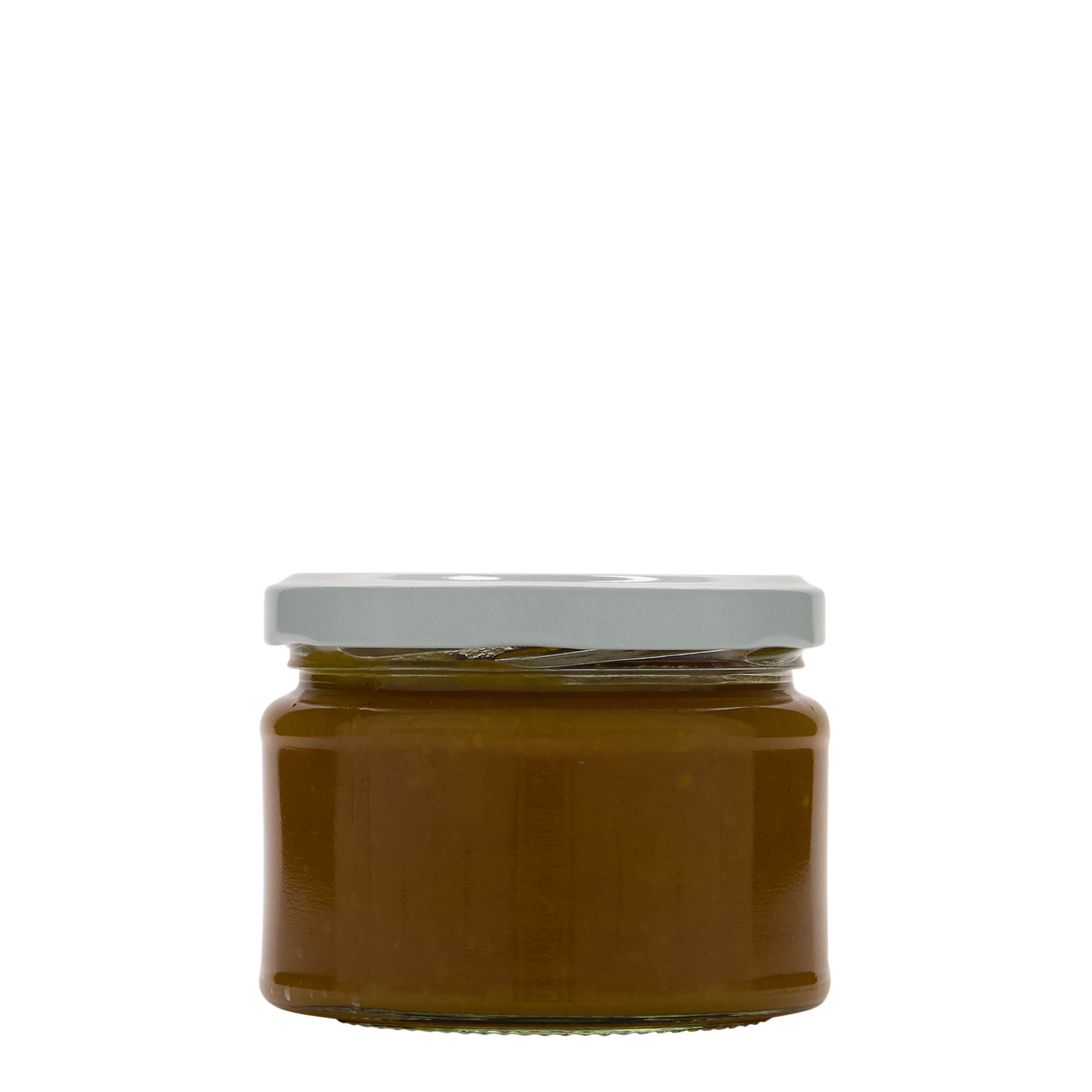 280 ml platt runt glas, öppning: Twist-Off (TO 82)