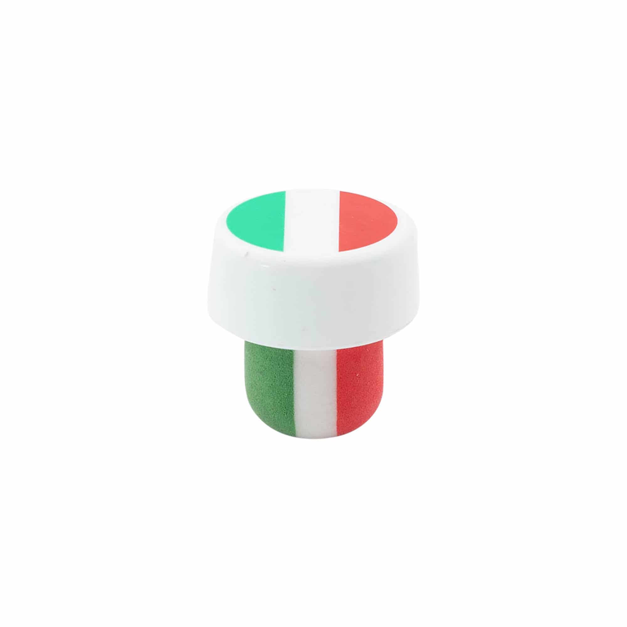 Greppkork 19 mm 'Italien', plast, flerfärgad, för mynning: kork