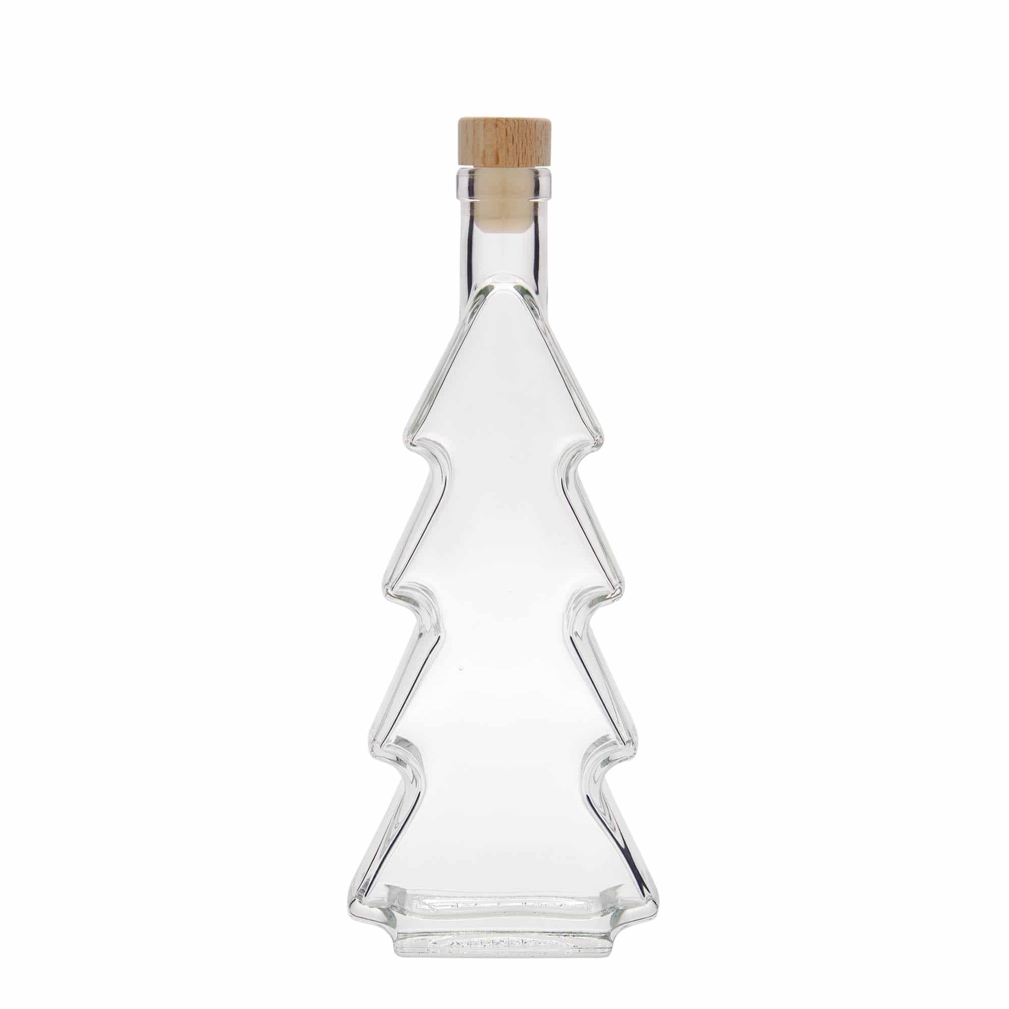 350 ml glasflaska 'Julgran', mynning: kork