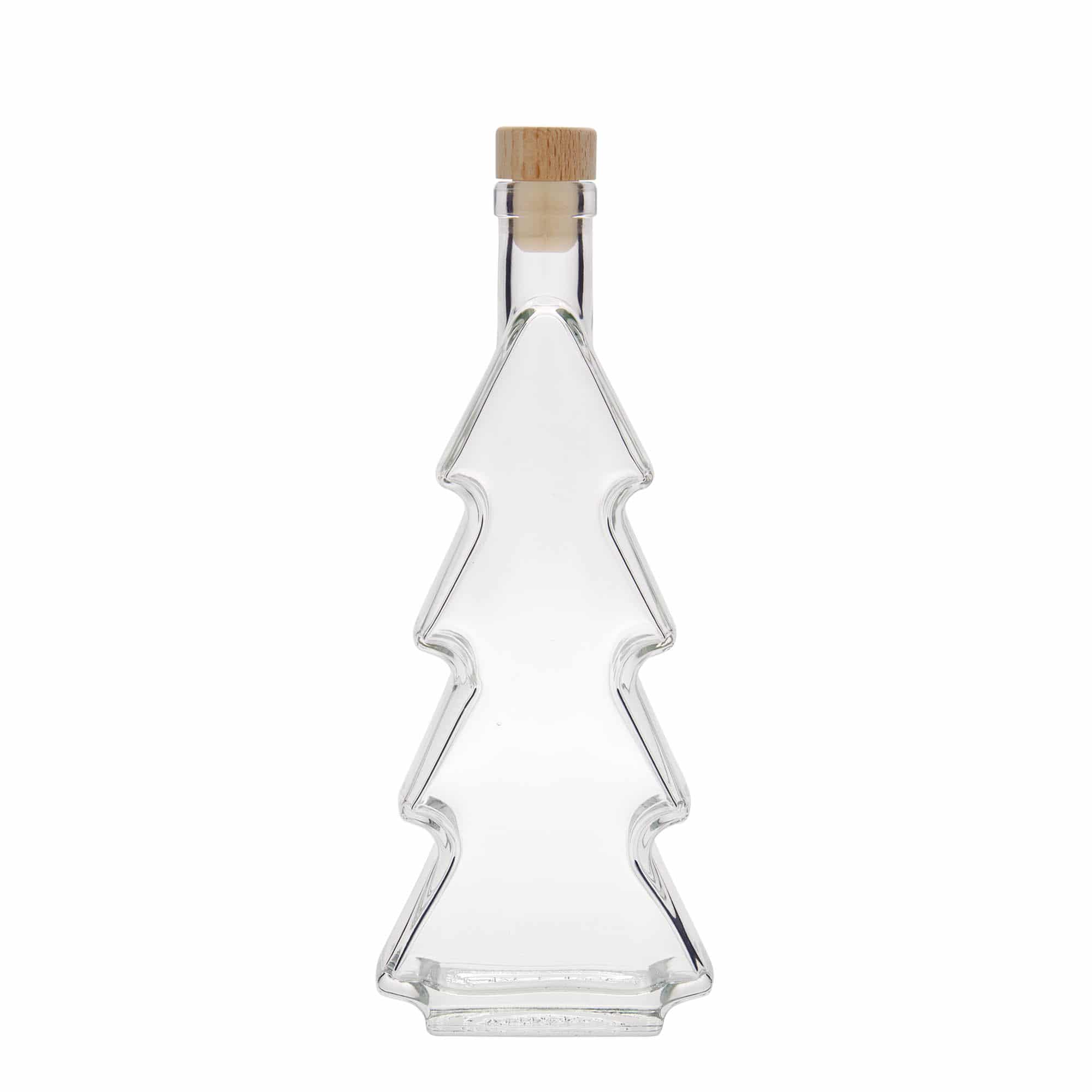 350 ml glasflaska 'Julgran', öppning: kork