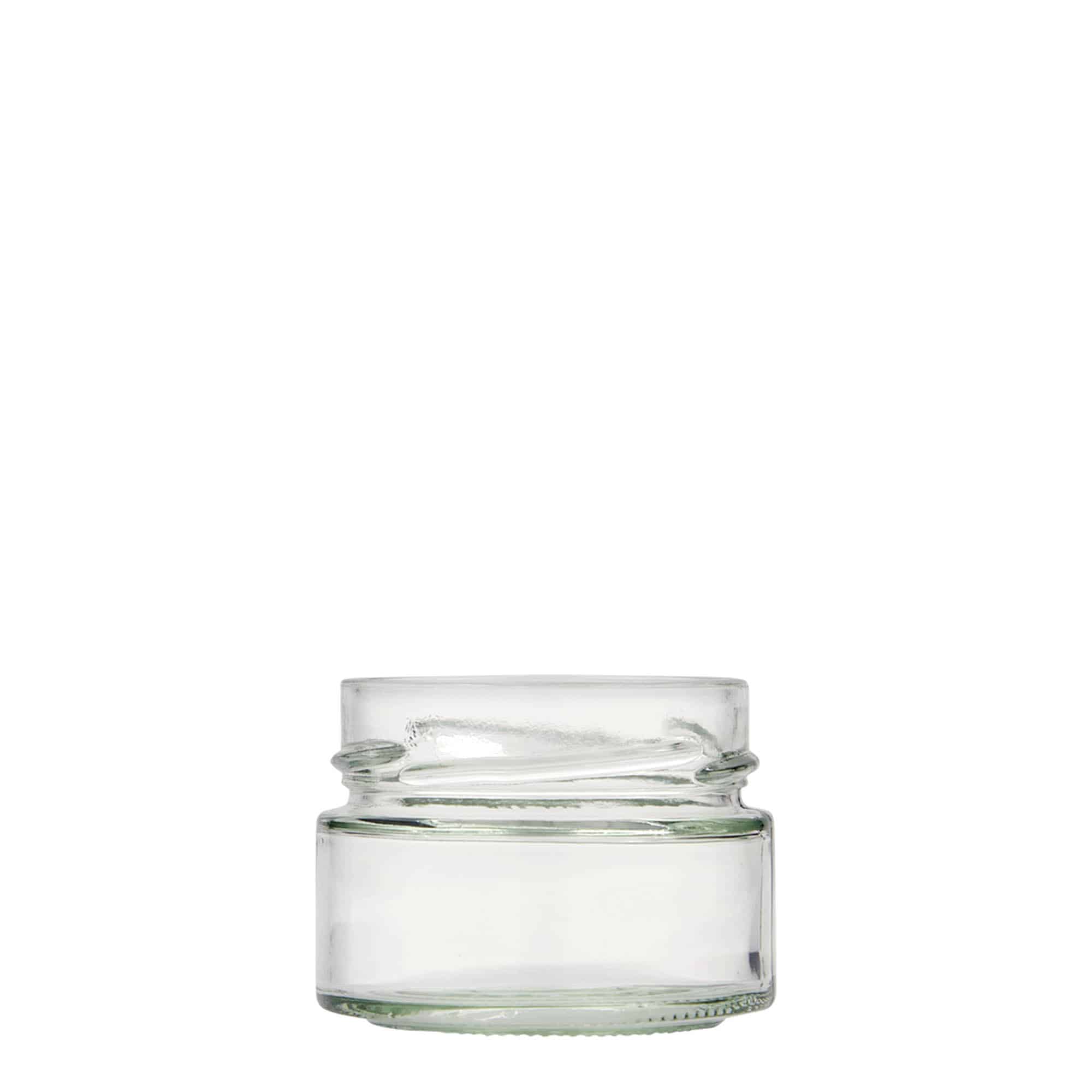 130 ml rund glas 'Aurora', öppning: Deep-Twist-Off (DTO 66)