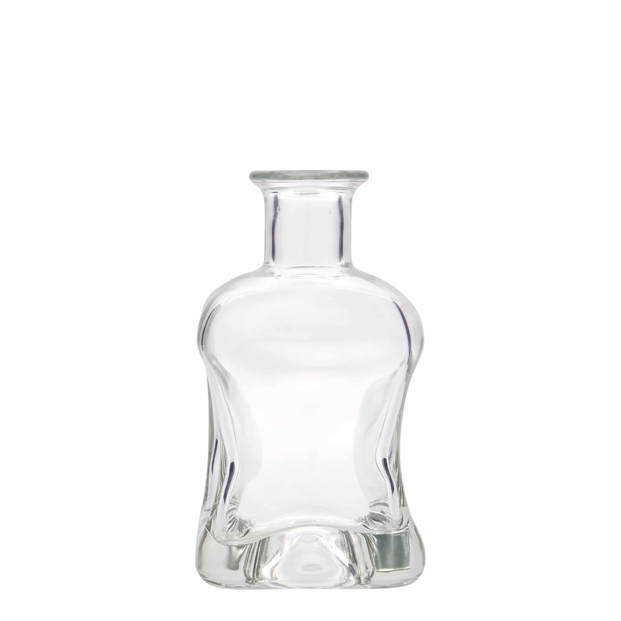 350 ml glasflaska 'Dublin', kvadratisk, mynning: kork