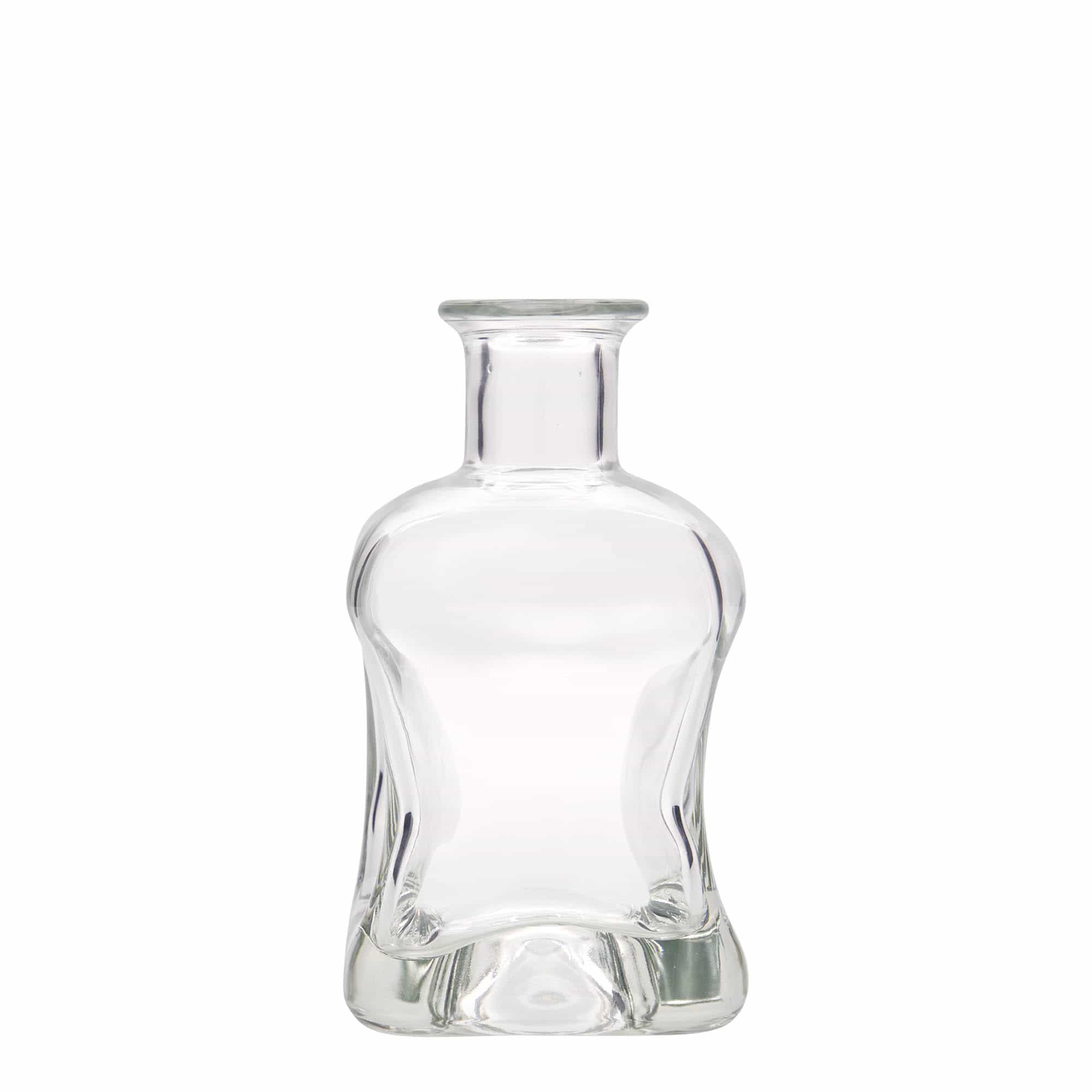 350 ml glasflaska 'Dublin', kvadratisk, öppning: kork