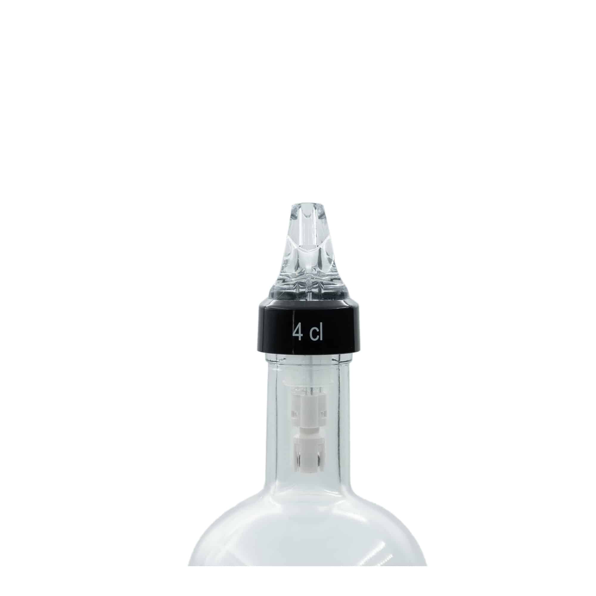 Doseringstapp 'Auto Pour' 4 cl, PE-plast, klar