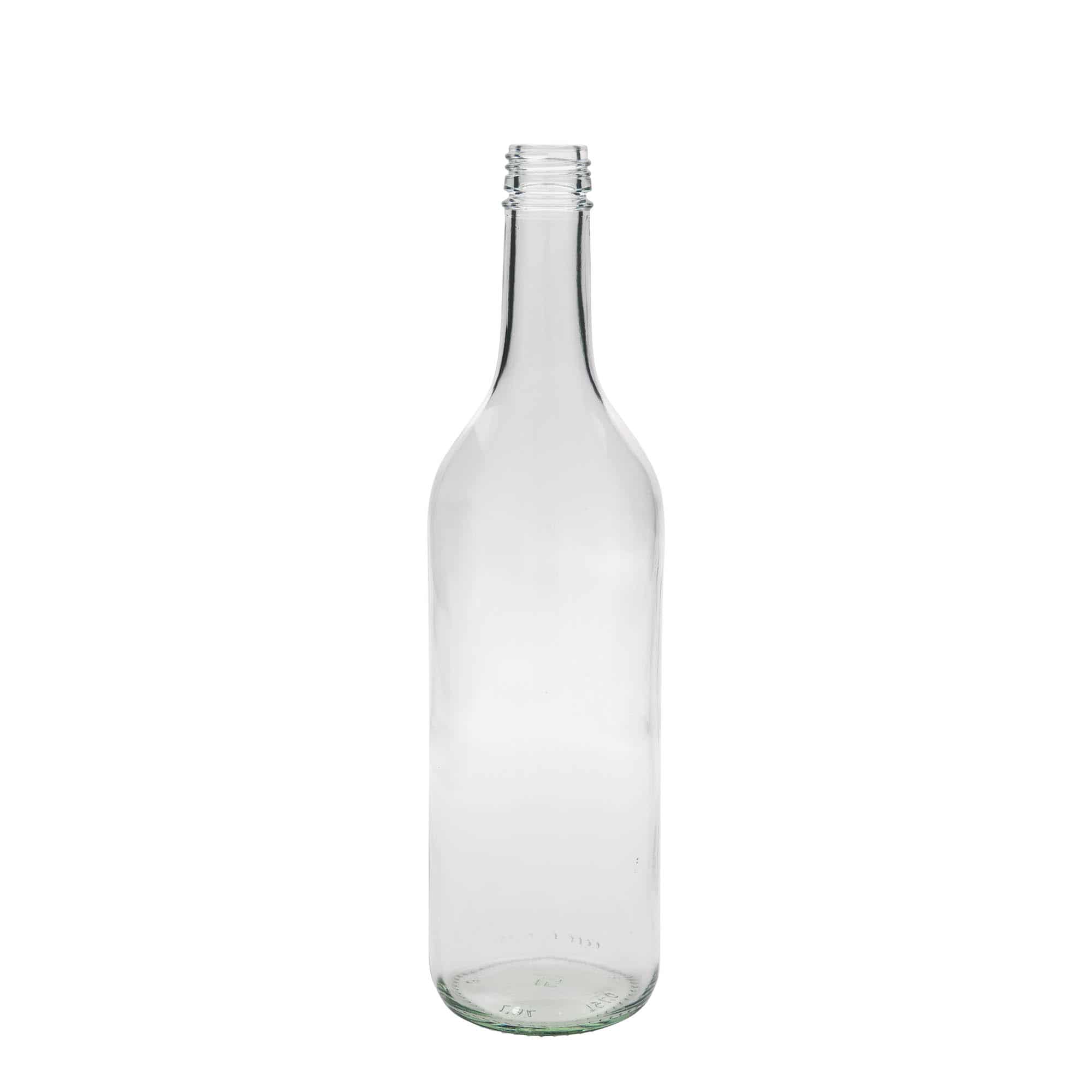 750 ml glasflaska 'Bordeaux', mynning: PP 28 750 ml glasflaska 'Bordeaux', mynning: PP 28