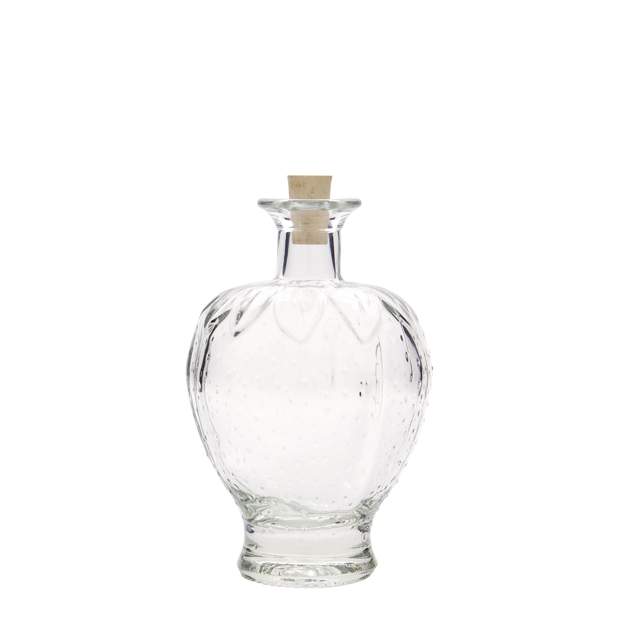 200 ml glasflaska 'Jordgubbe', öppning: kork 200 ml glasflaska 'Jordgubbe', öppning: kork