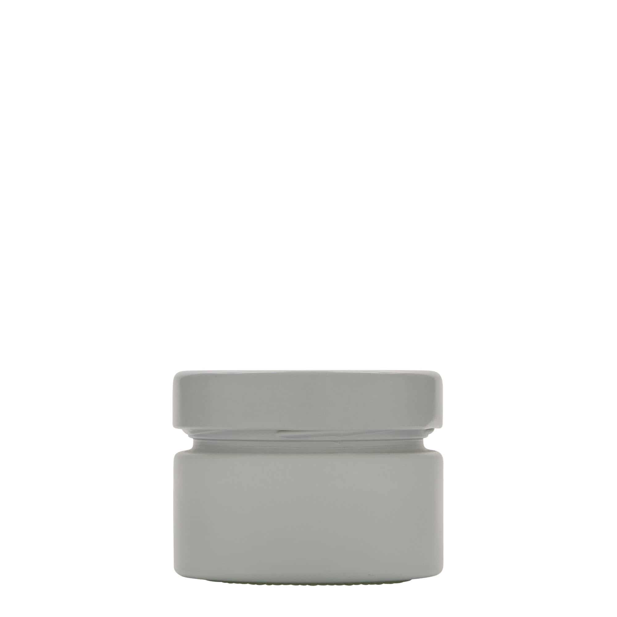 130 ml rund burk 'Aurora', vit, mynning: deep twist off (DTO 66)