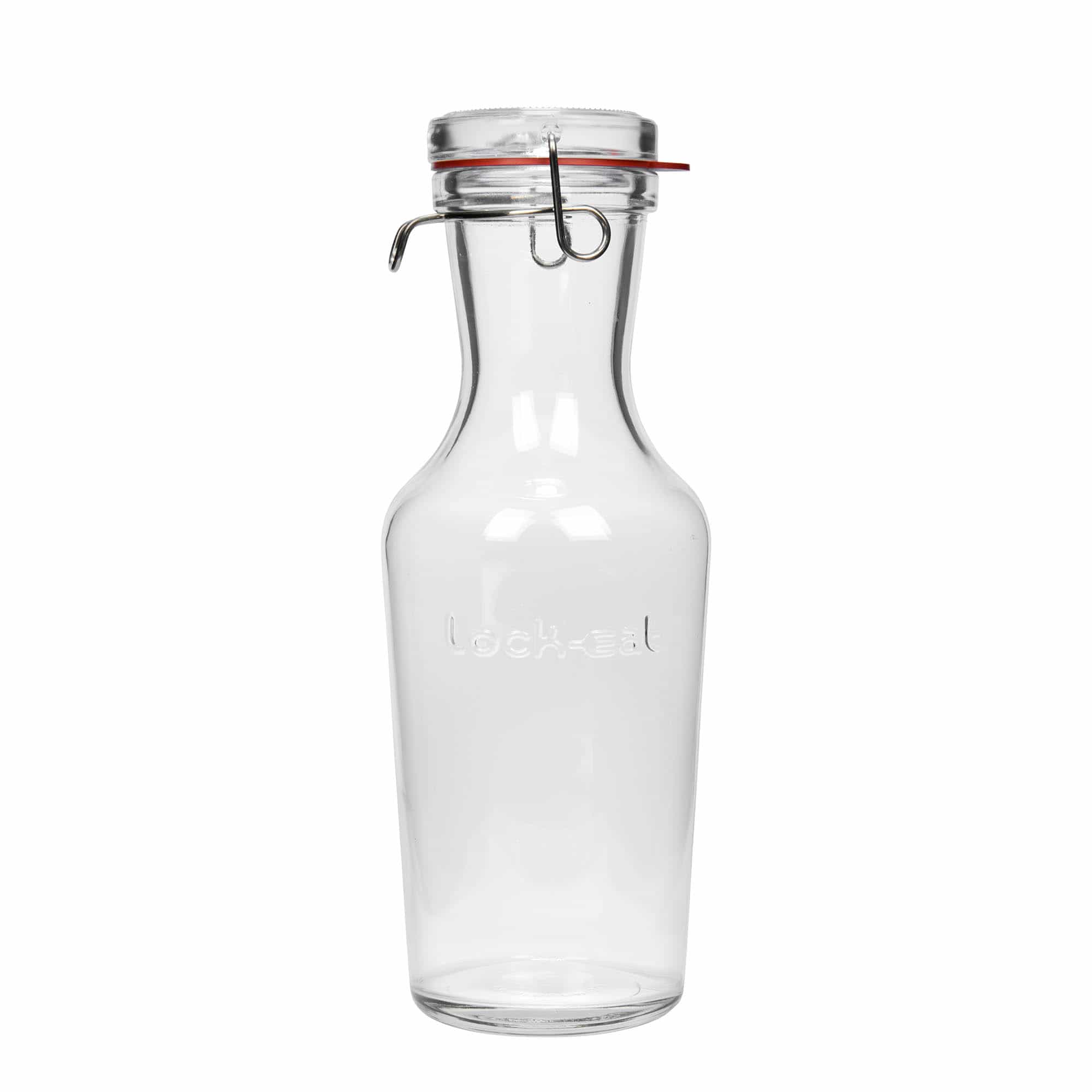 1 000 ml glaskaraff 'Lock-Eat', mynning: trådbygellock 1 000 ml glaskaraff 'Lock-Eat', mynning: trådbygellock