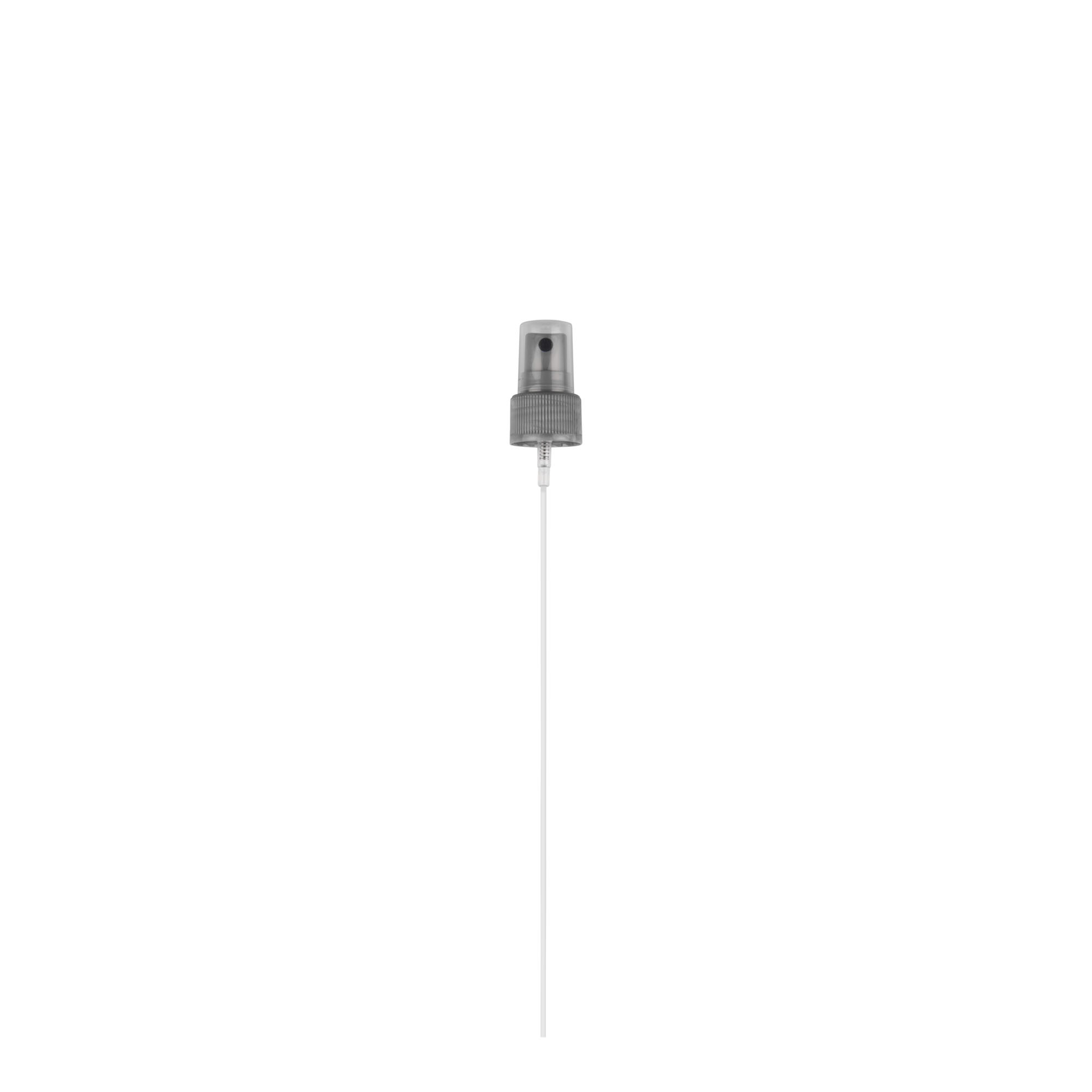 Skruvlock sprayfördelare, PP-plast, silver, för mynning: 24/410 Skruvlock sprayfördelare, PP-plast, silver, för mynning: 24/410