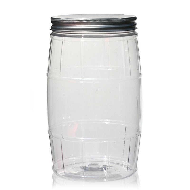 1.500 ml PET-burk 'Fat', plast, öppning: 100/400