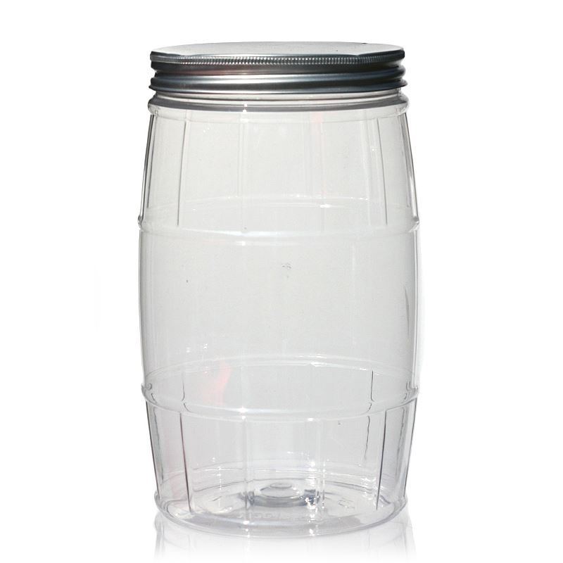 1.500 ml PET-burk 'Fat', plast, öppning: 100/400