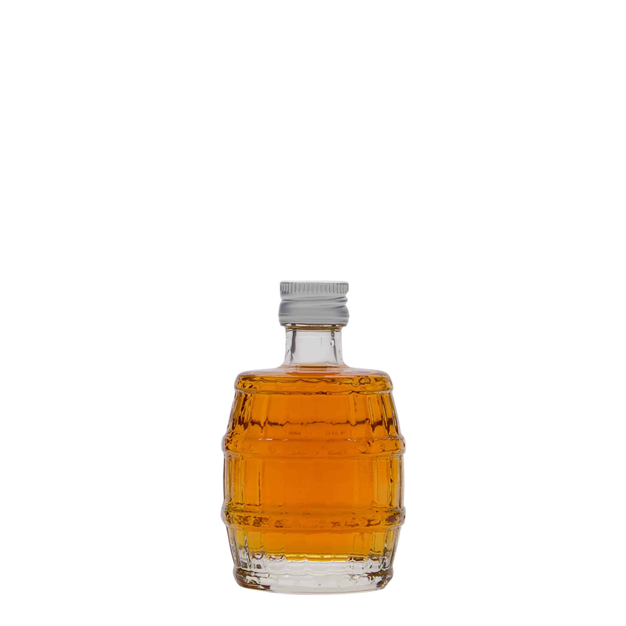 50 ml glasflaska 'Fats', mynning: PP 18