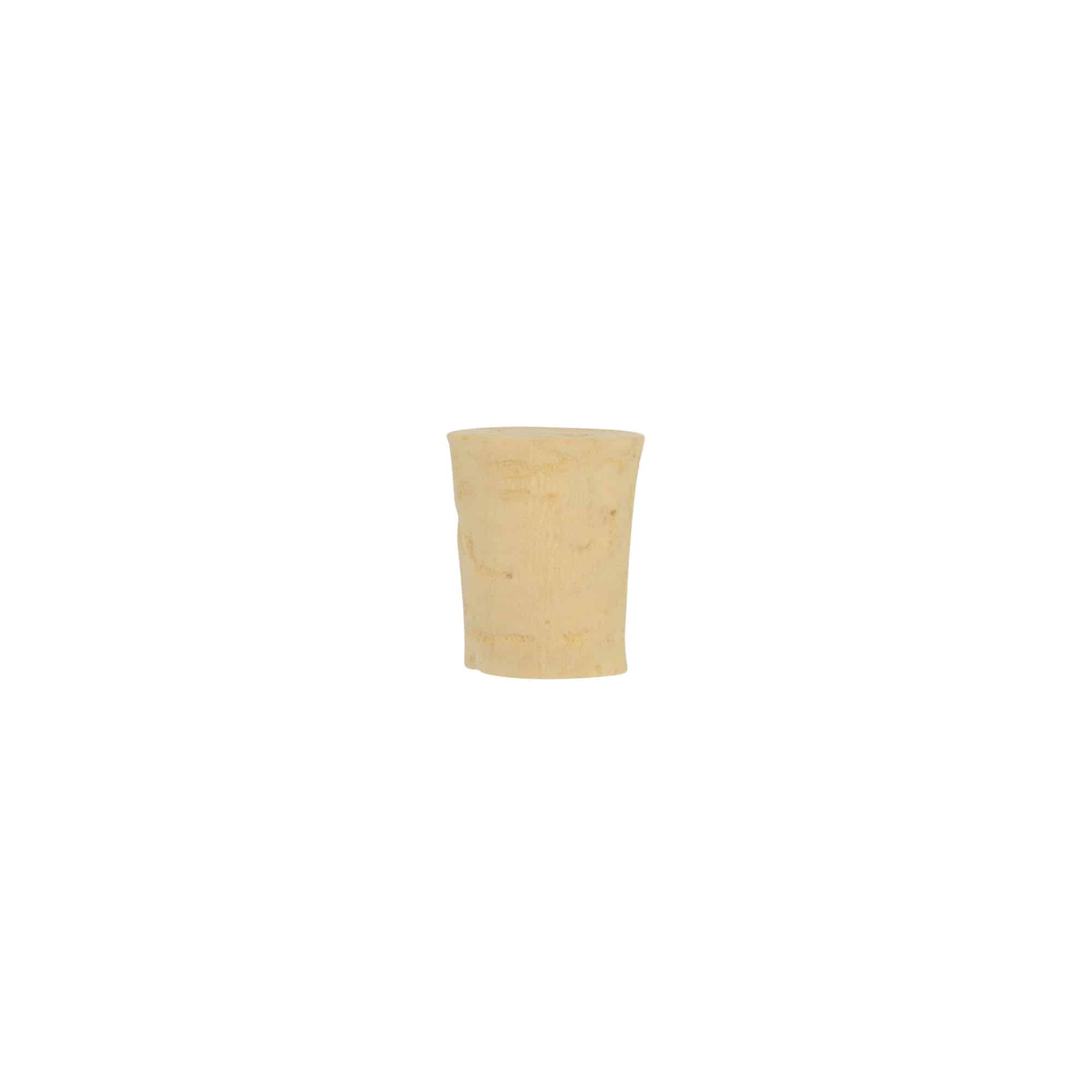 Spetsig kork 14-17 x 22, presskork, beige, för mynning: kork