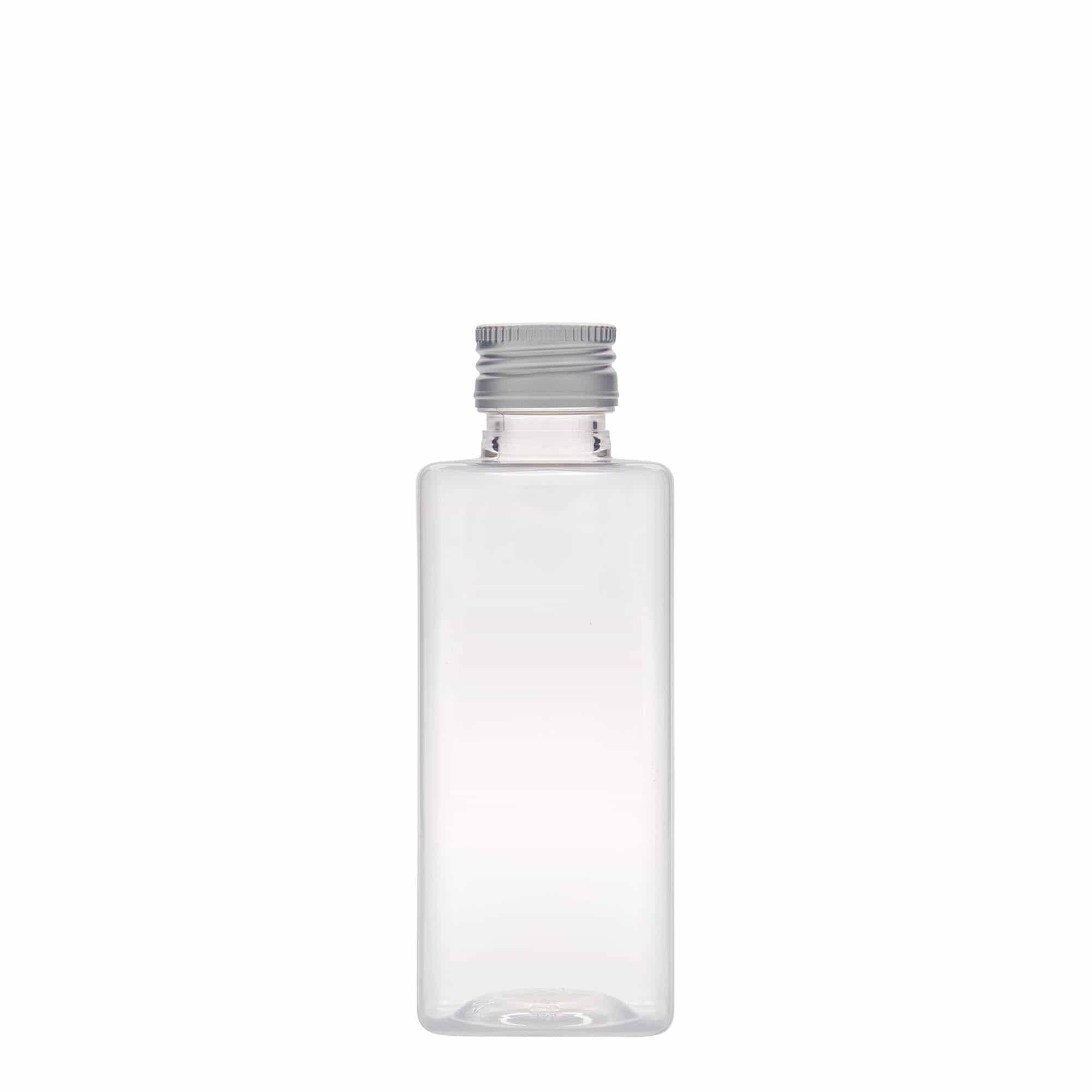 250 ml PET-flaska 'Karl', fyrkantig, plast, öppning: PP 28