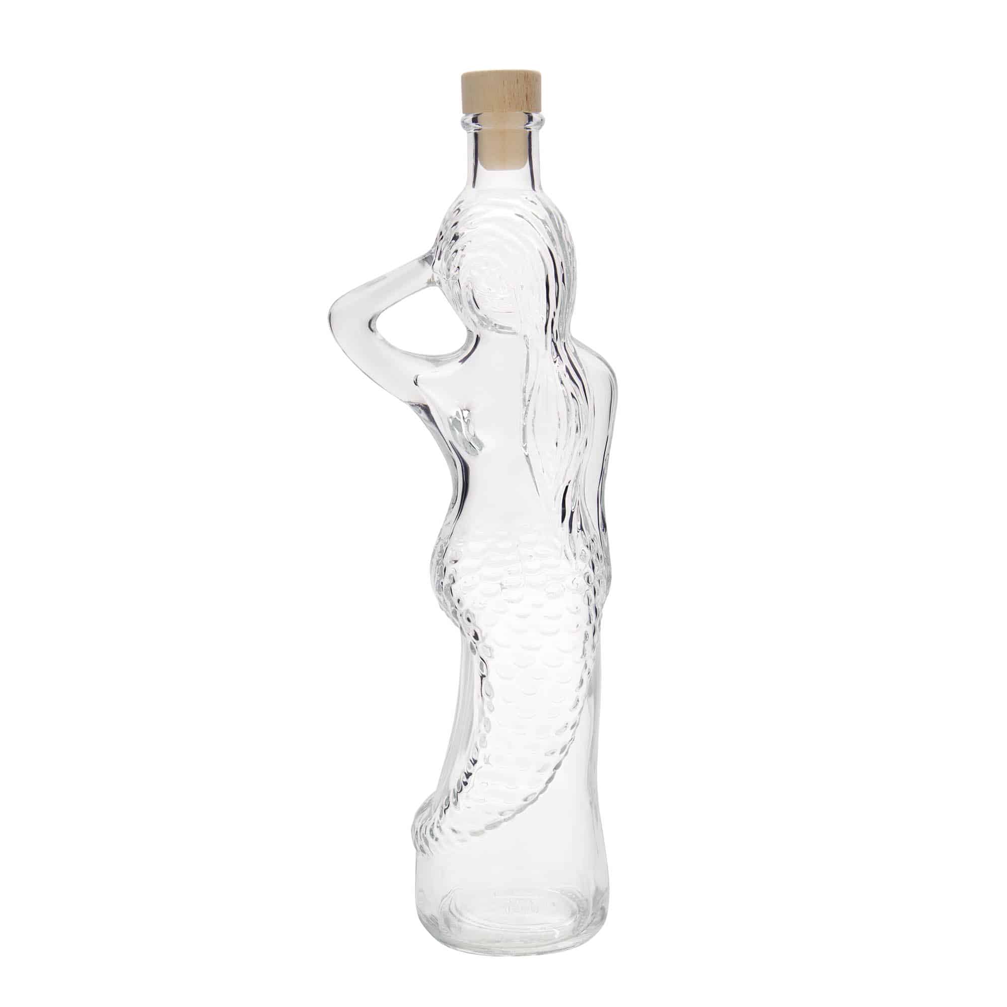 500 ml glasflaska 'Sjöjungfru', mynning: kork