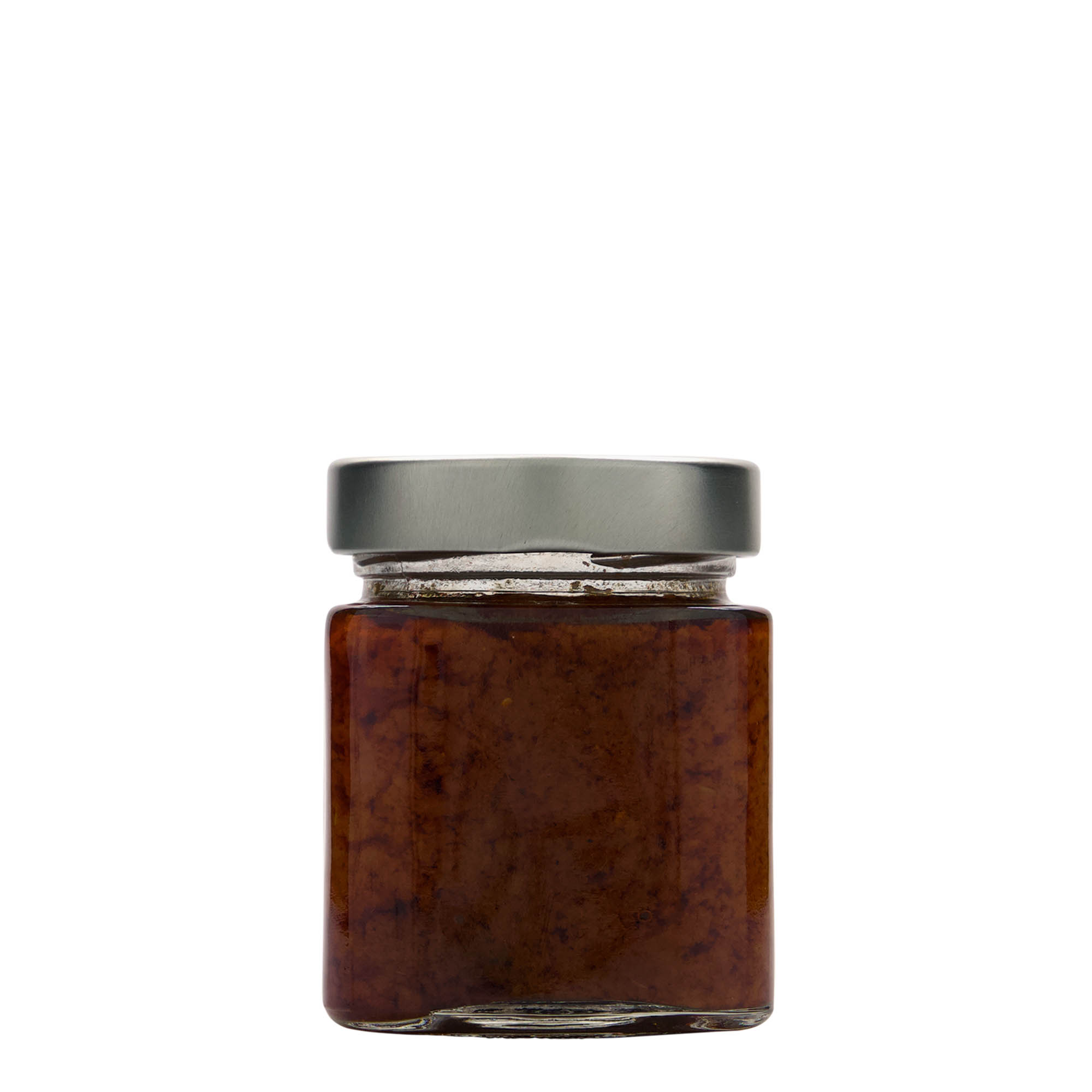 212 ml fyrkantigt glas 'Ikarus', öppning: Deep-Twist-Off (DTO 63)