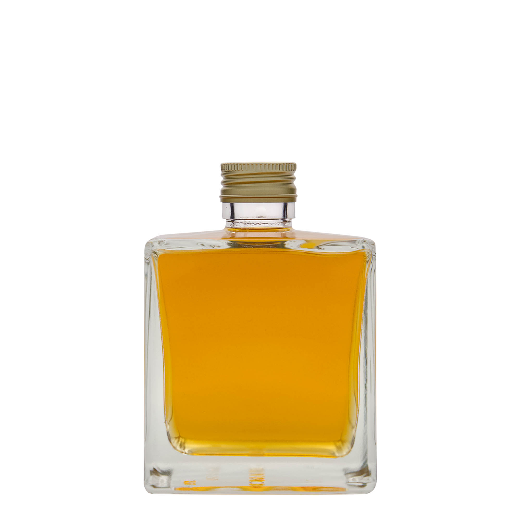 500 ml glasflaska 'Cube', kvadratisk, mynning: PP 31,5 500 ml glasflaska 'Cube', kvadratisk, mynning: PP 31,5