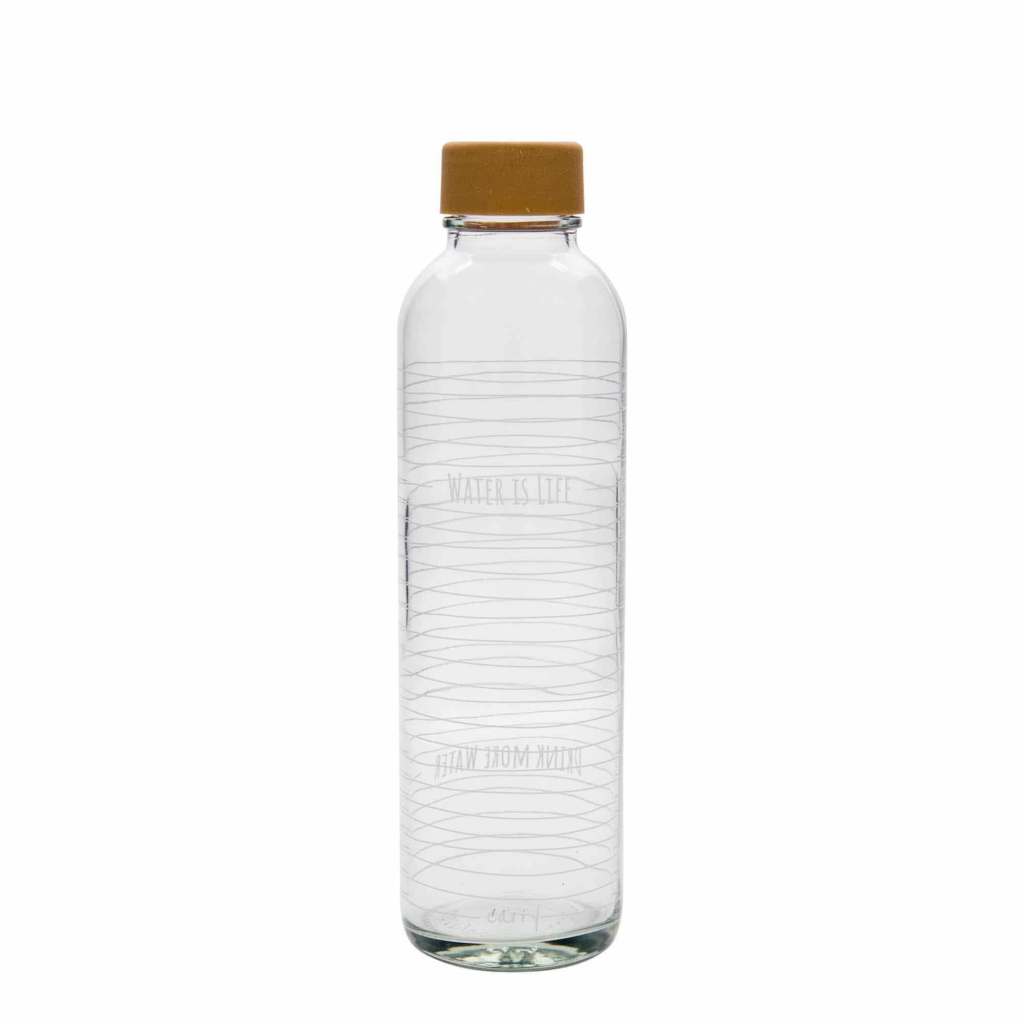 700 ml dricksflaska CARRY Bottle, motiv: Water is Life, mynning: skruvkapsel