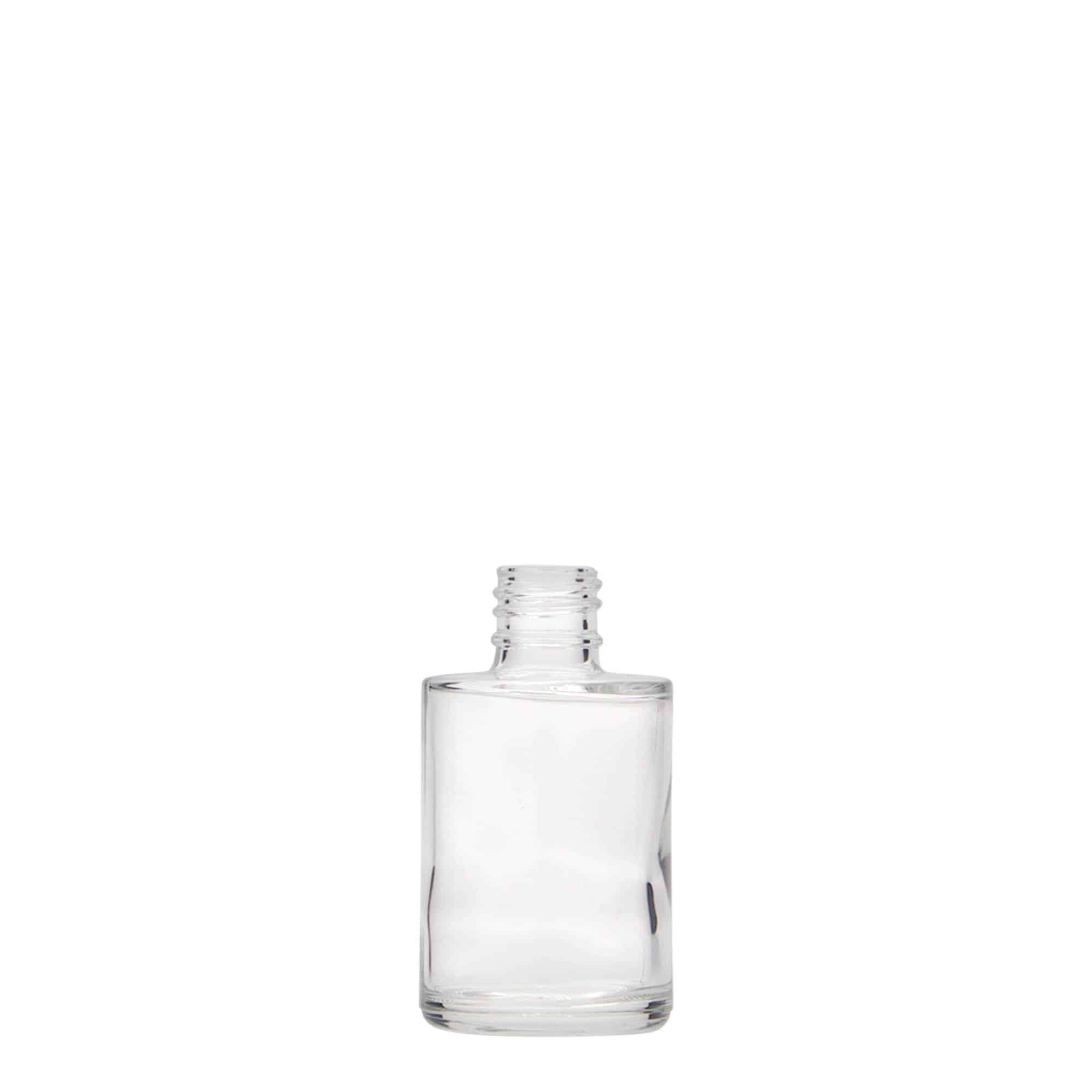 16 ml nagellacksflaska 'London' med pensel, glas