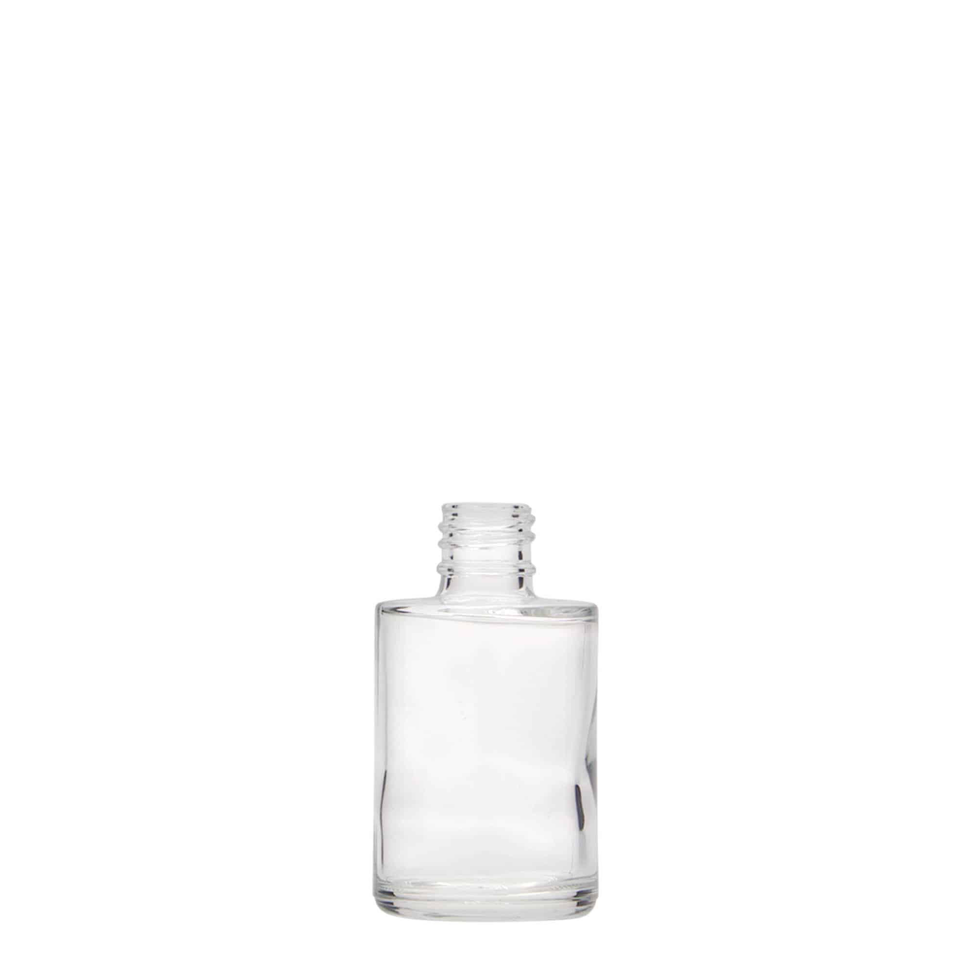 16 ml nagellacksflaska 'London' med borste, glas
