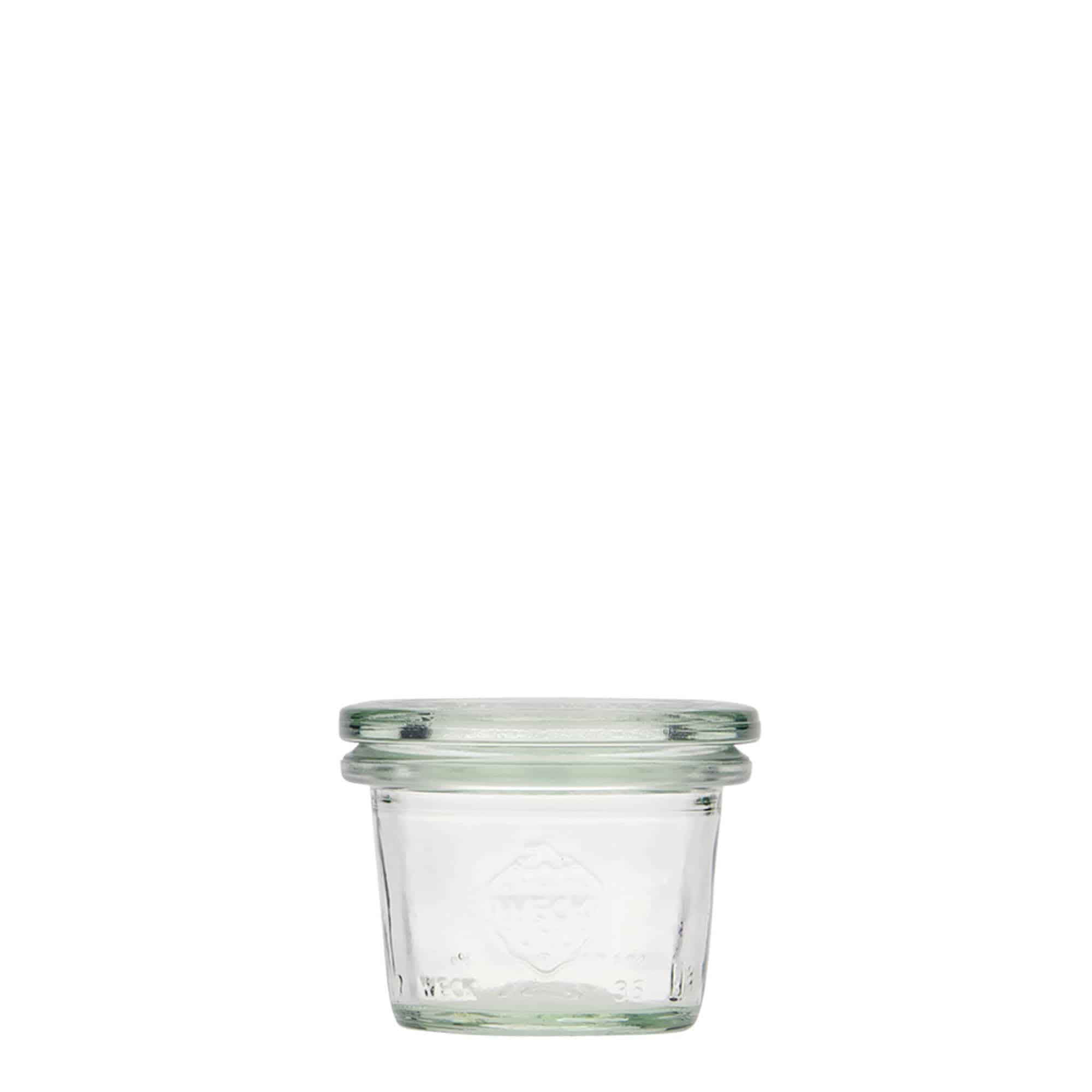 35 ml WECK-störtglas, mynning: rund kant