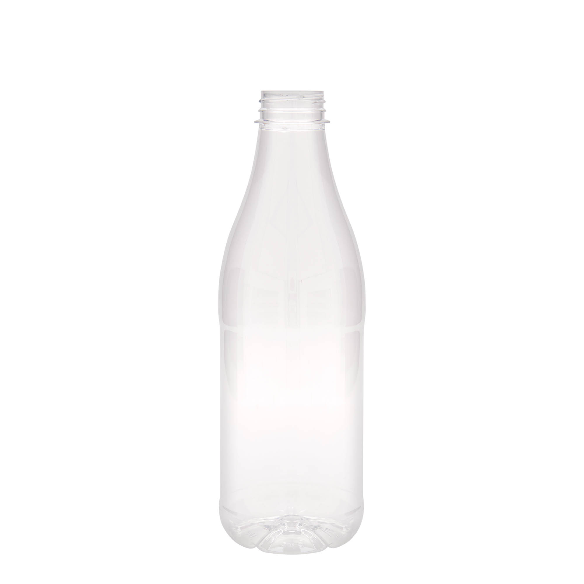 1 000 ml PET-flaska 'Milk and Juice', plast, mynning: 38 mm