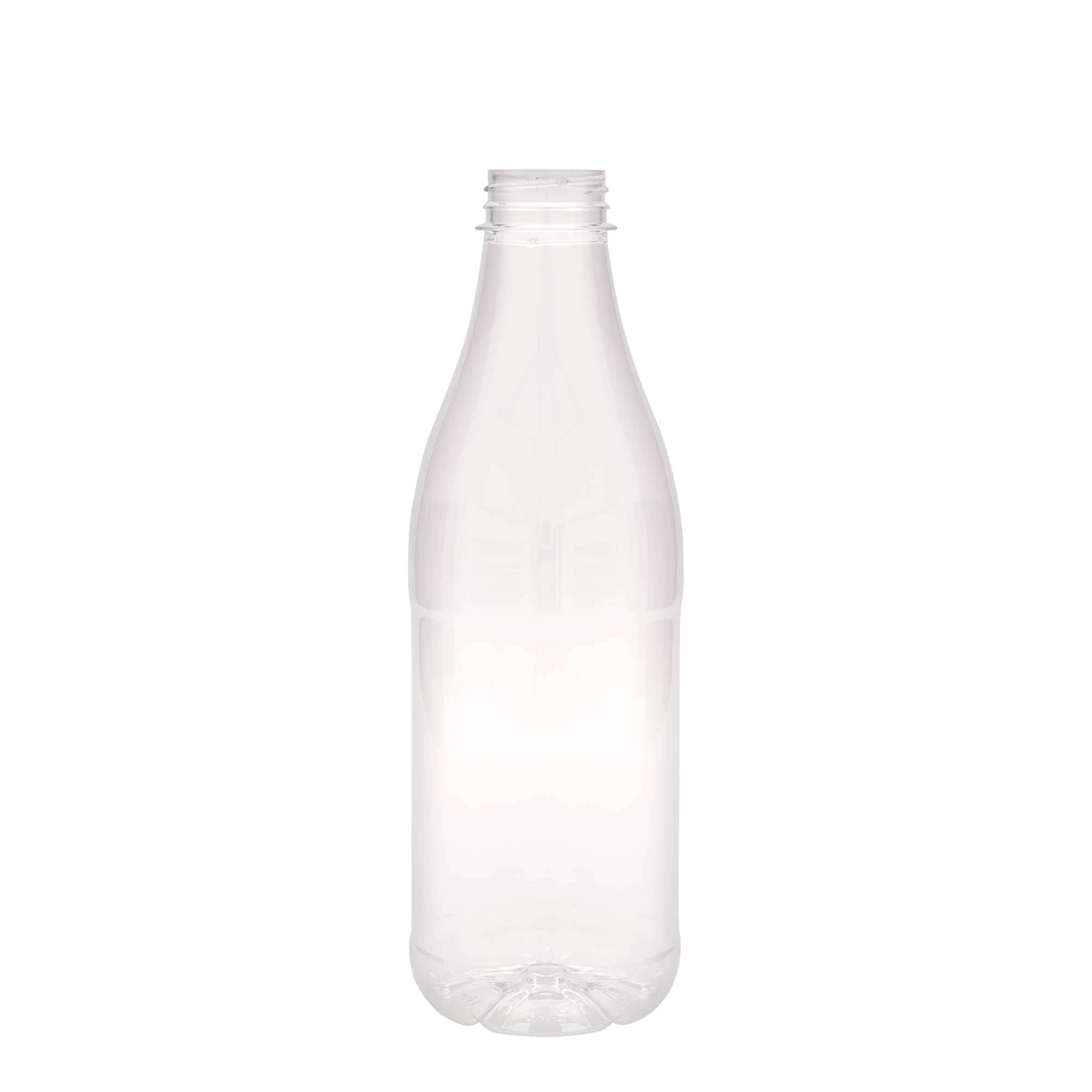 1.000 ml PET-flaska 'Mjölk och Juice', plast, öppning: 38 mm