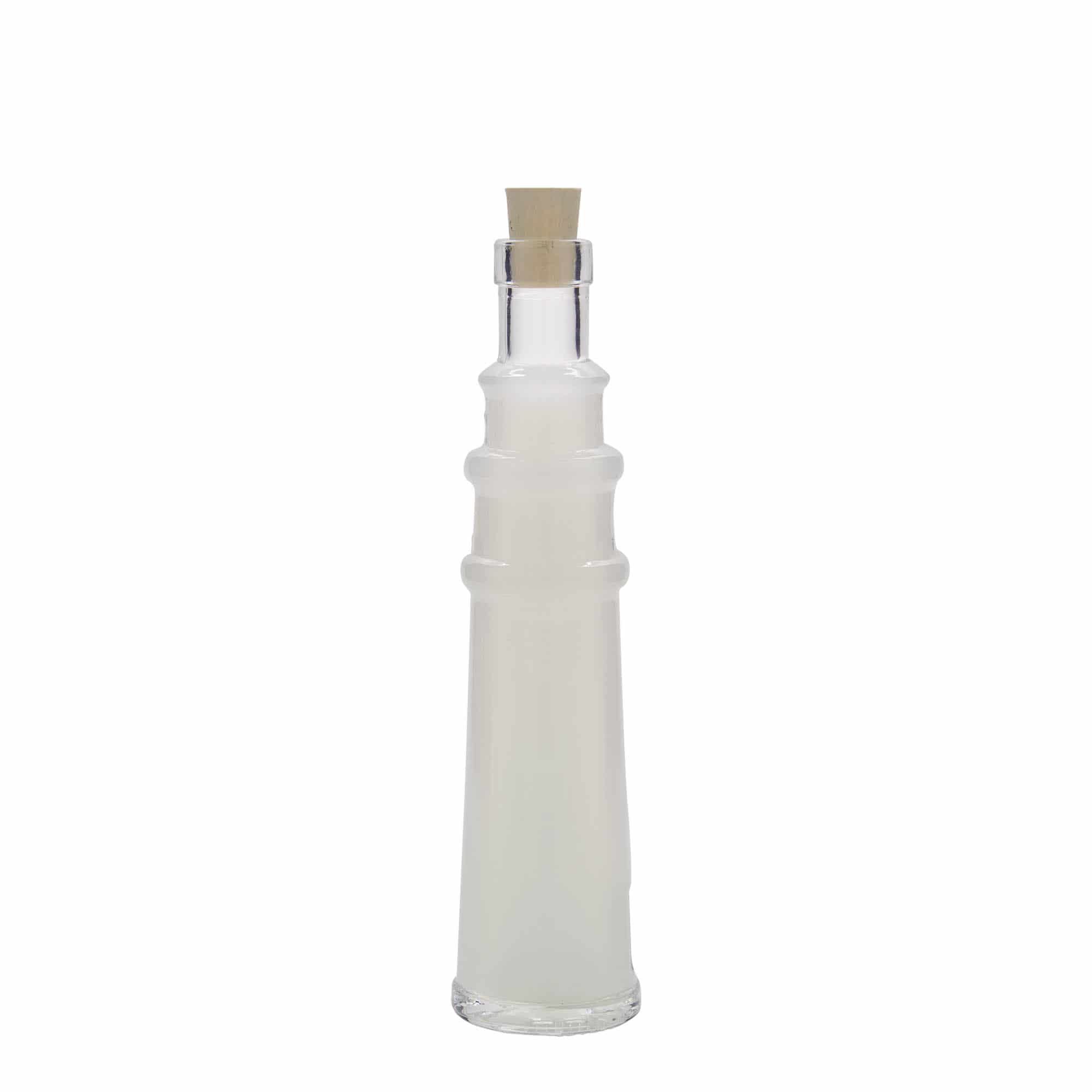 100 ml glasflaska 'Fyr', mynning: kork