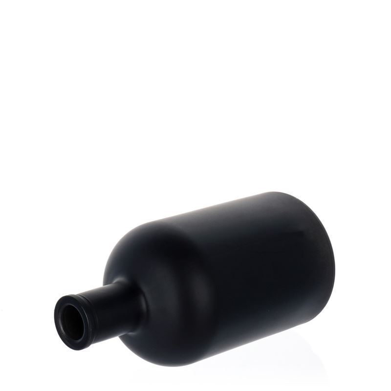 700 ml glasflaska 'Gerardino', svart, öppning: kork 700 ml glasflaska 'Gerardino', svart, öppning: kork