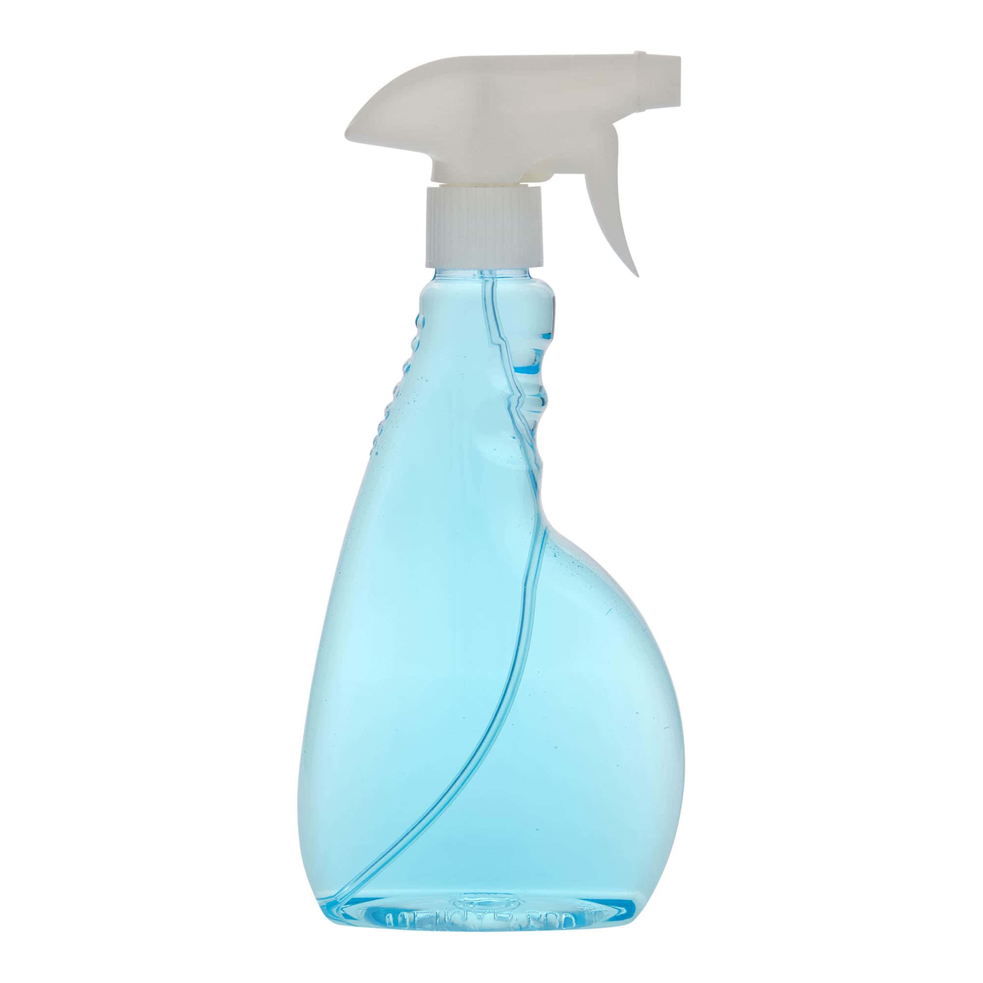 500 ml PET-sprayflaska 'Piccobello', rektangulär, plast, mynning: skruvkapsel